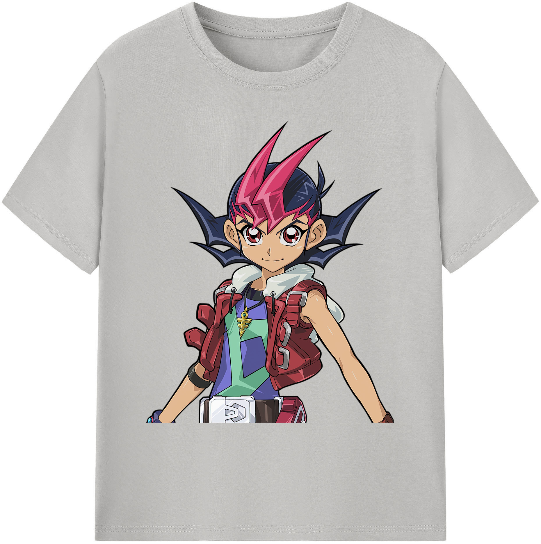 （画像用） 遊☆戯☆王 Yu-Gi-Oh! 綿100％ メンズ半袖Tシャツ｜肌触りやわらか＆通気性
