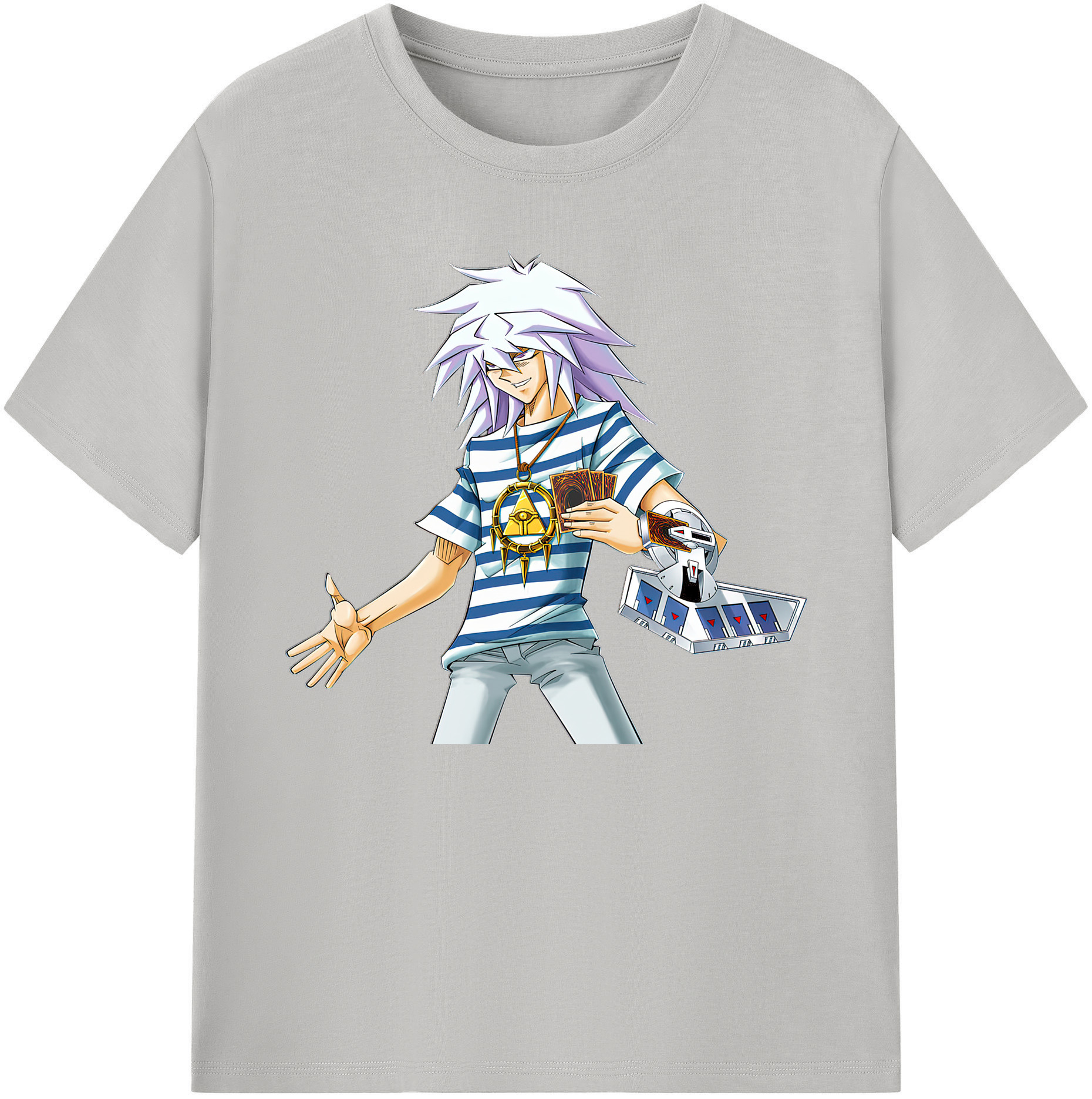 （画像用） 遊☆戯☆王 Yu-Gi-Oh! 綿100％ メンズ半袖Tシャツ｜肌触りやわらか＆通気性
