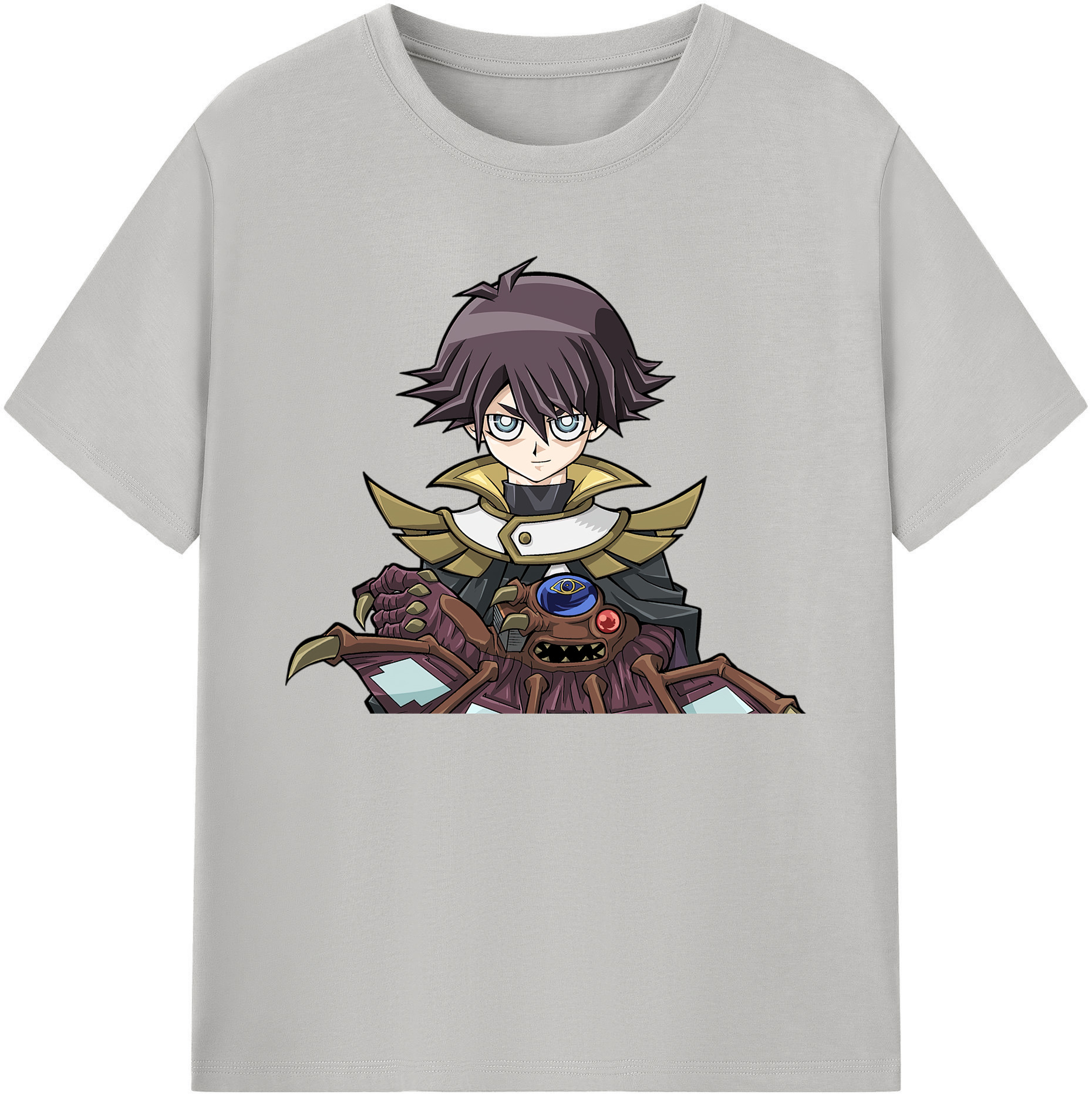 （画像用） 遊☆戯☆王 Yu-Gi-Oh! 綿100％ メンズ半袖Tシャツ｜肌触りやわらか＆通気性