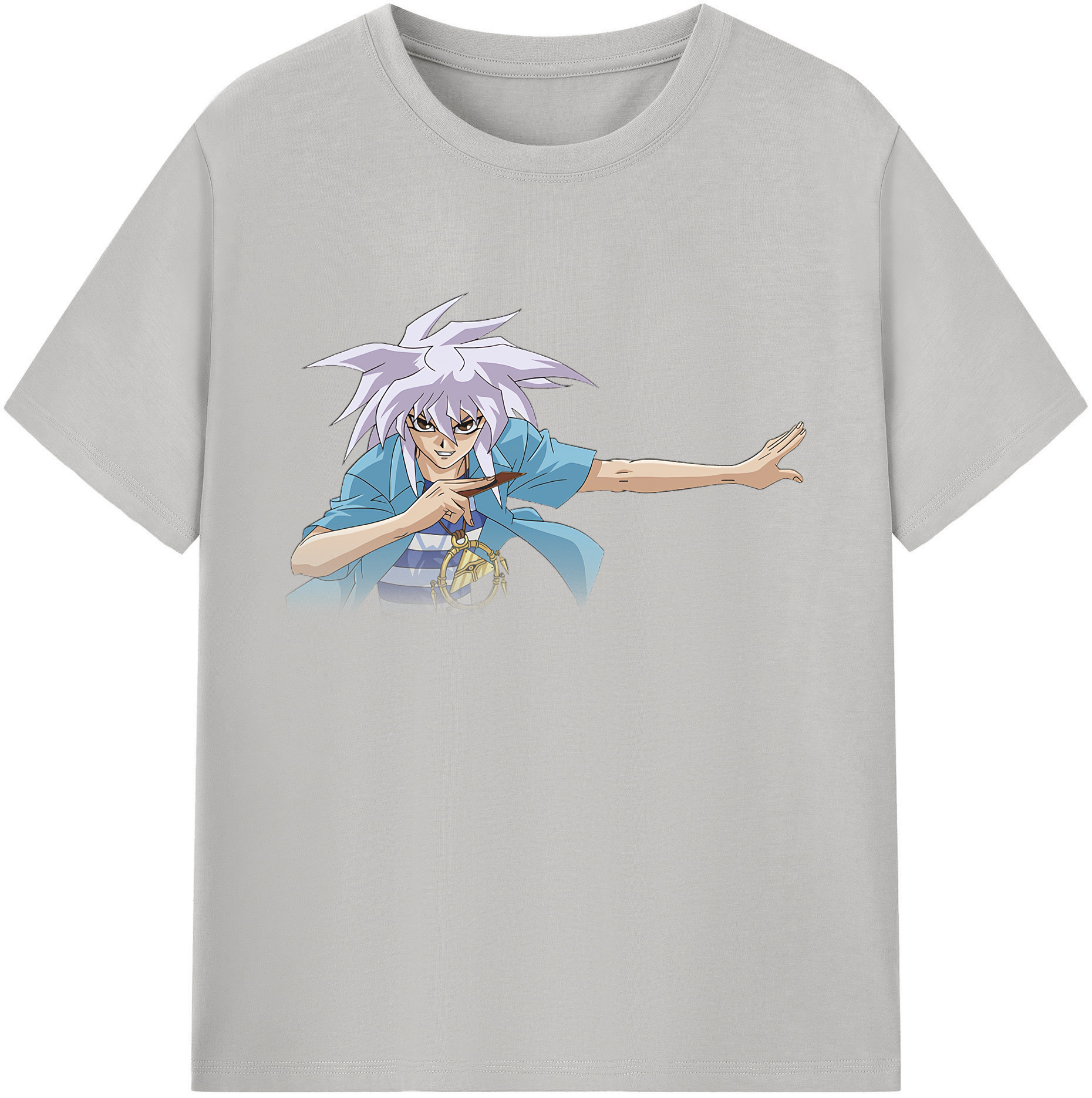 （画像用） 遊☆戯☆王 Yu-Gi-Oh! 綿100％ メンズ半袖Tシャツ｜肌触りやわらか＆通気性