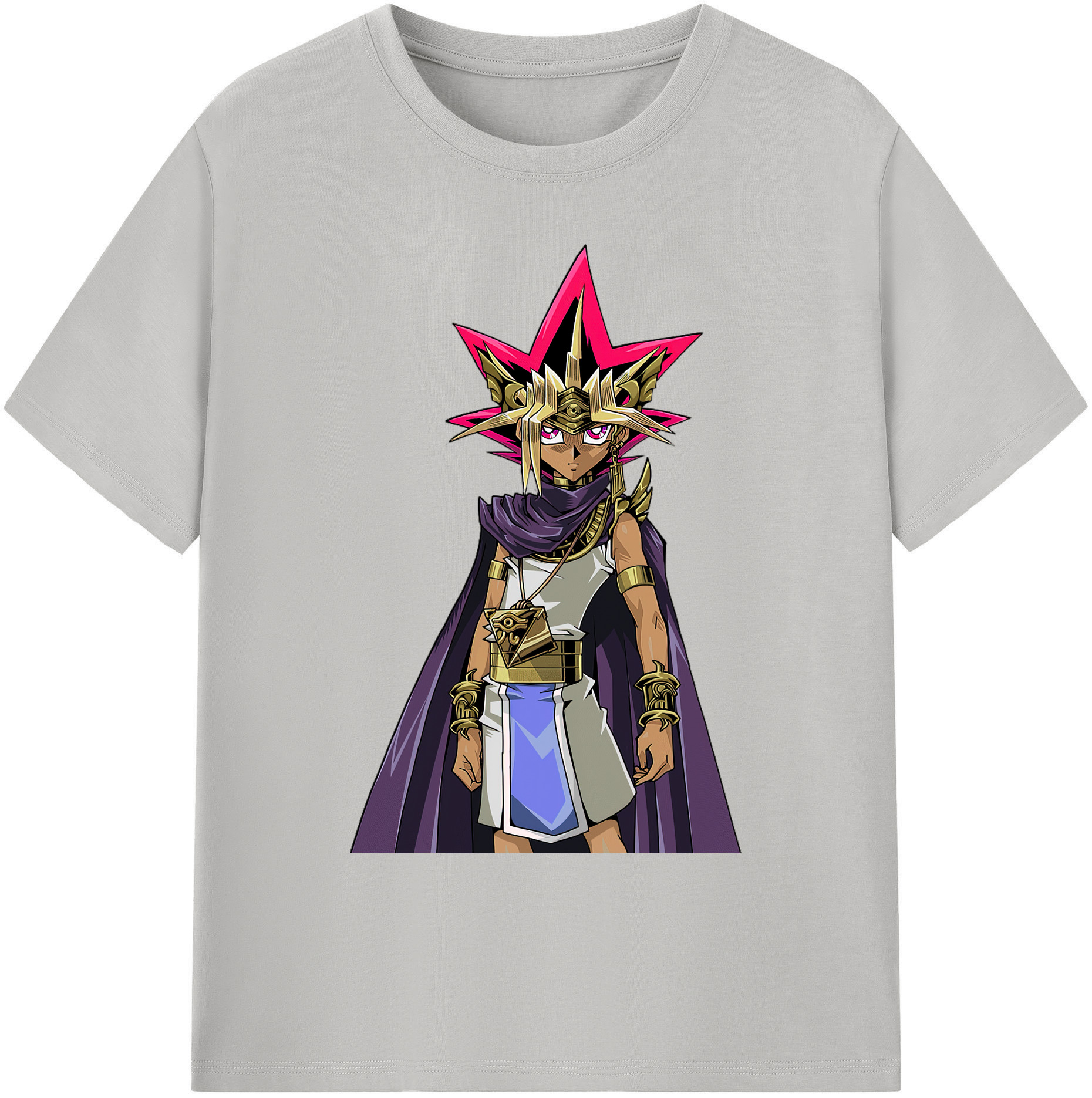 （画像用） 遊☆戯☆王 Yu-Gi-Oh! 綿100％ メンズ半袖Tシャツ｜肌触りやわらか＆通気性