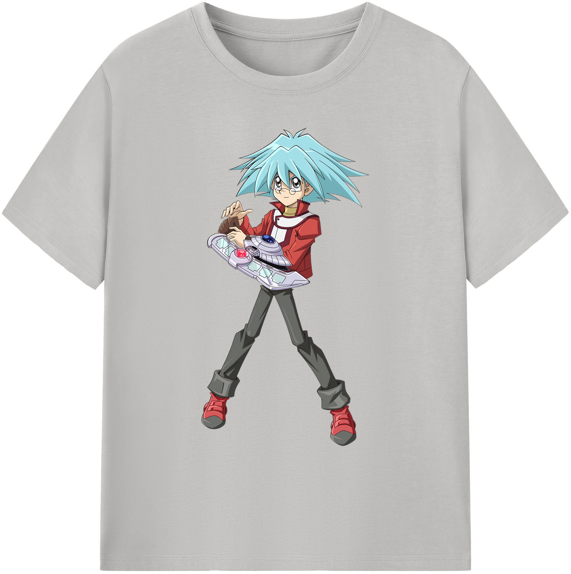 （画像用） 遊☆戯☆王 Yu-Gi-Oh! 綿100％ メンズ半袖Tシャツ｜肌触りやわらか＆通気性