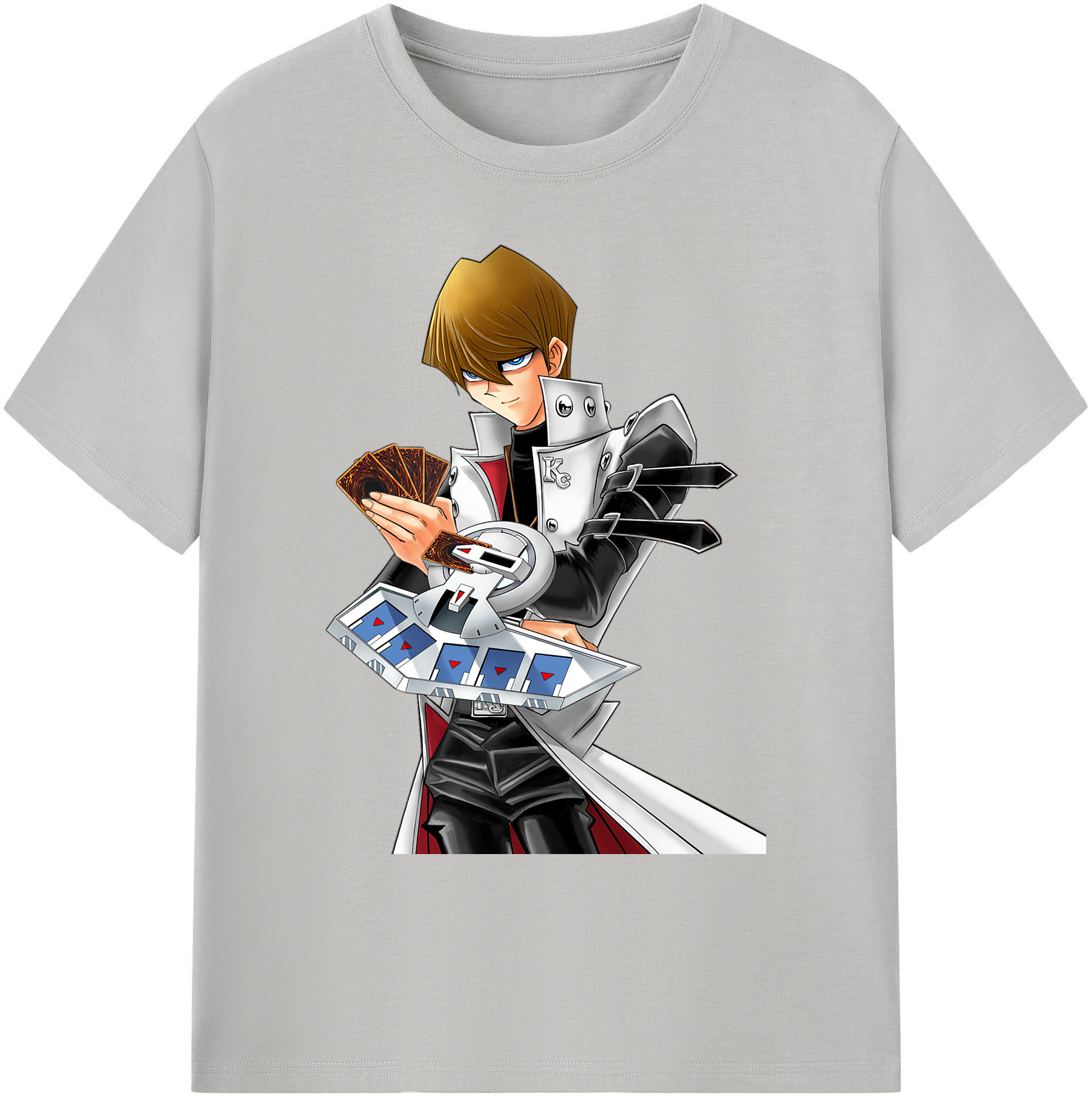 （画像用） 遊☆戯☆王 Yu-Gi-Oh! 綿100％ メンズ半袖Tシャツ｜肌触りやわらか＆通気性