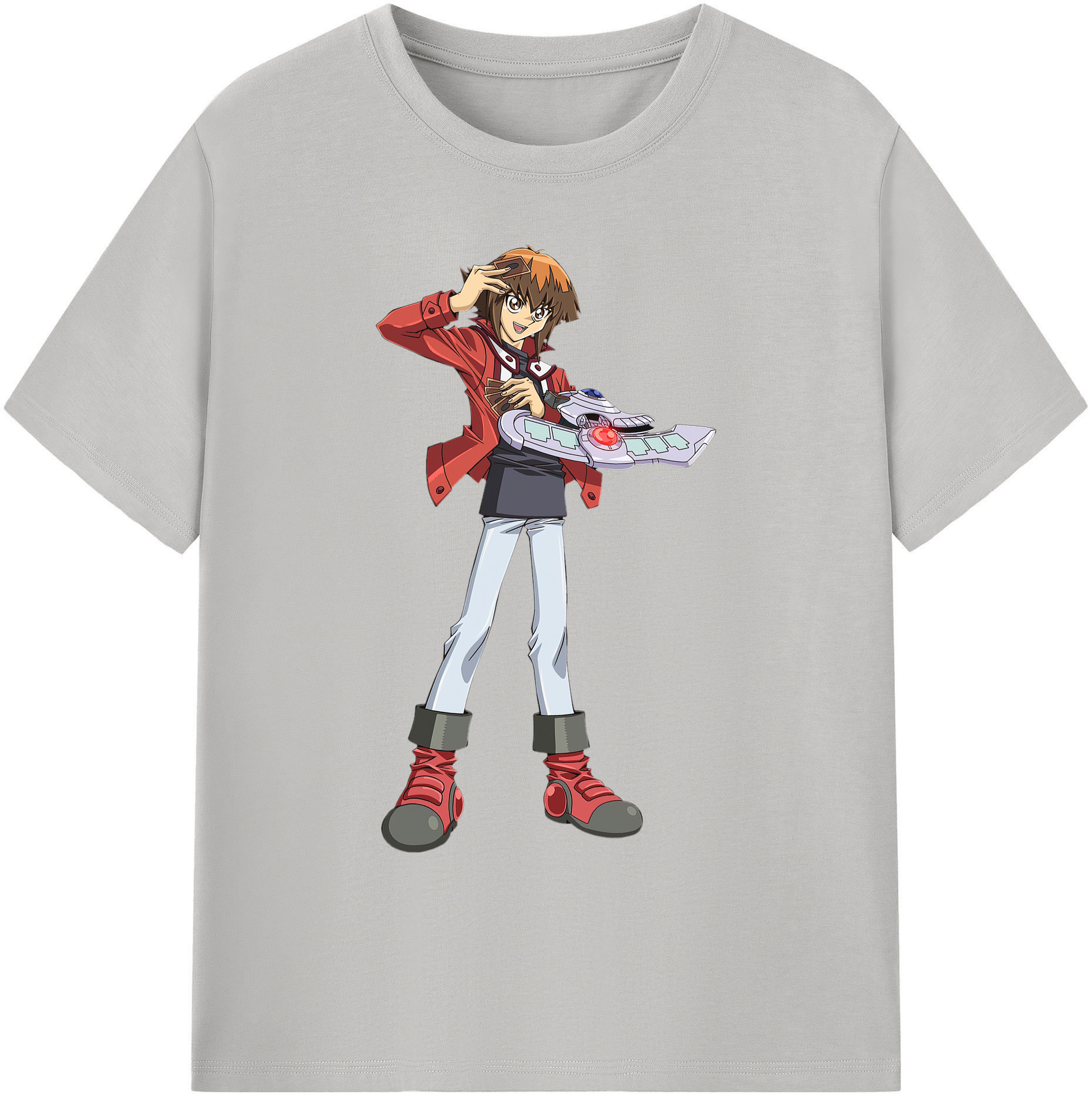 （画像用） 遊☆戯☆王 Yu-Gi-Oh! 綿100％ メンズ半袖Tシャツ｜肌触りやわらか＆通気性