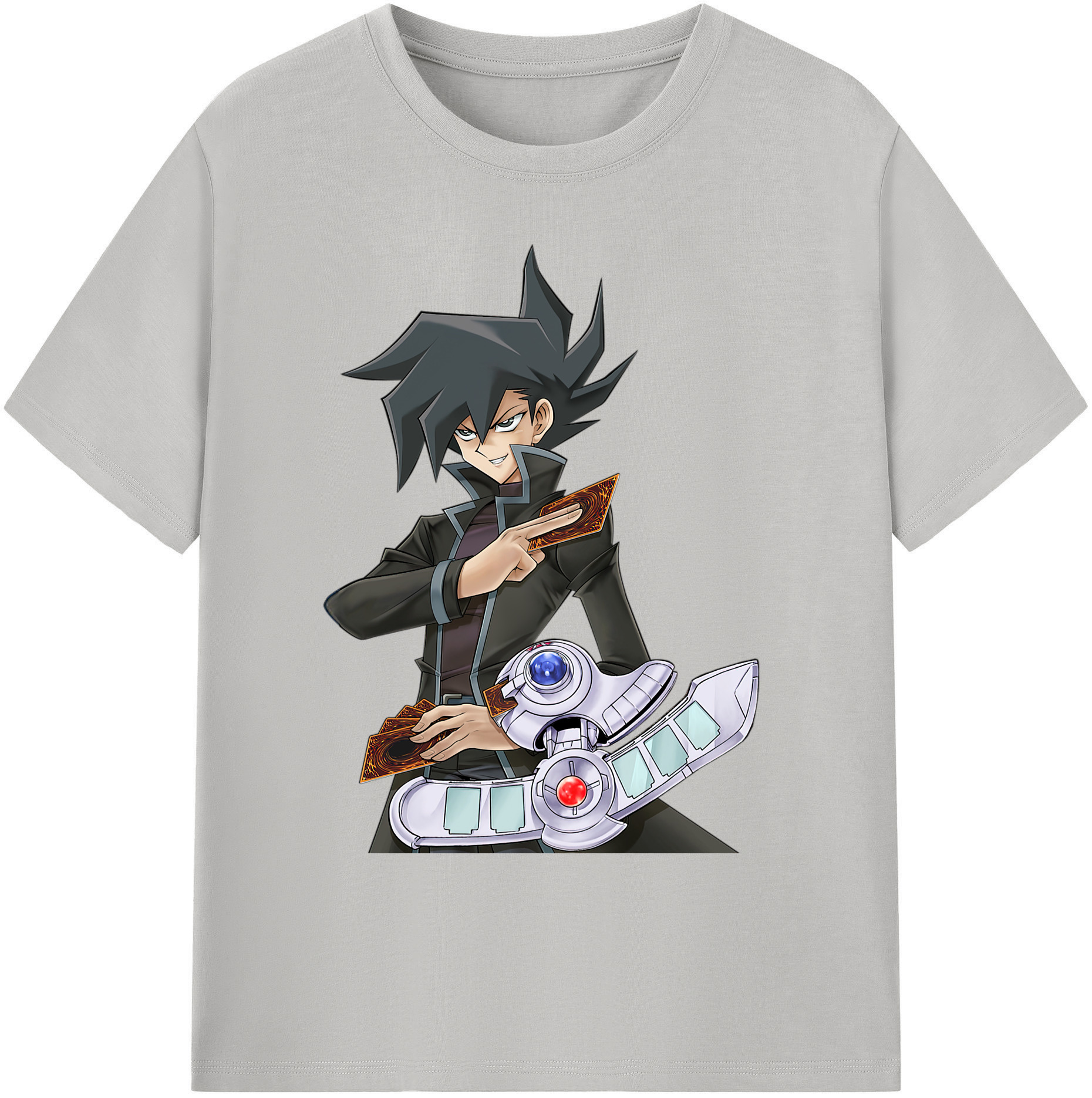 （画像用） 遊☆戯☆王 Yu-Gi-Oh! 綿100％ メンズ半袖Tシャツ｜肌触りやわらか＆通気性