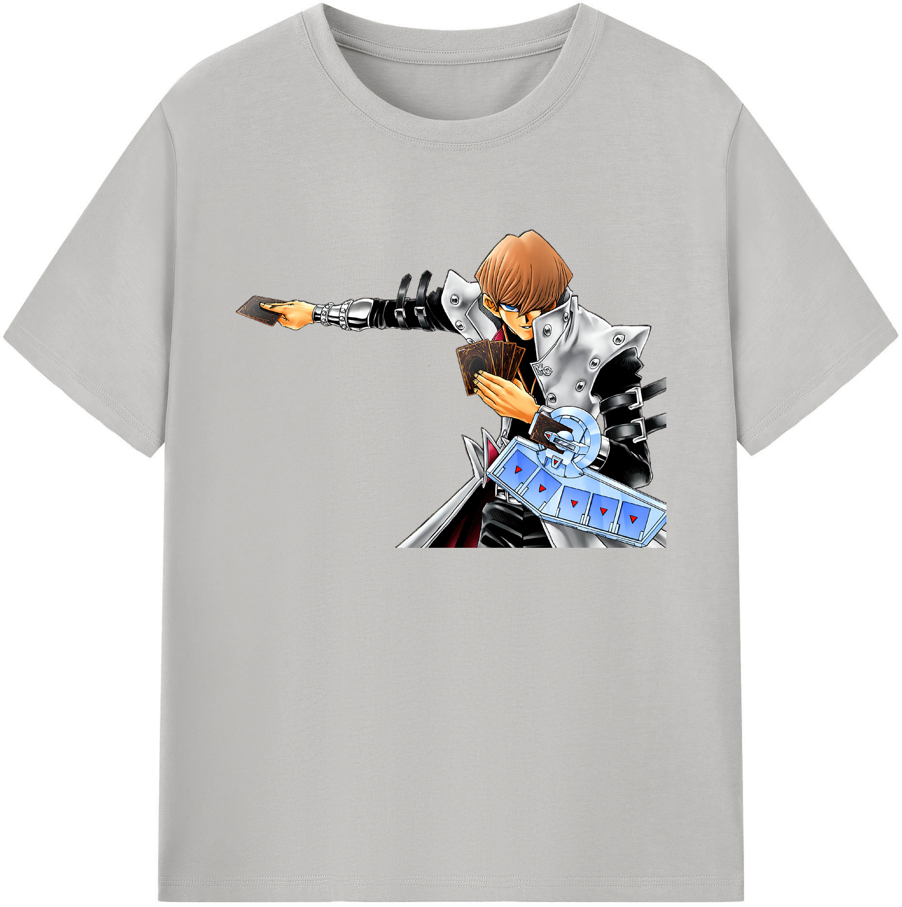 （画像用） 遊☆戯☆王 Yu-Gi-Oh! 綿100％ メンズ半袖Tシャツ｜肌触りやわらか＆通気性