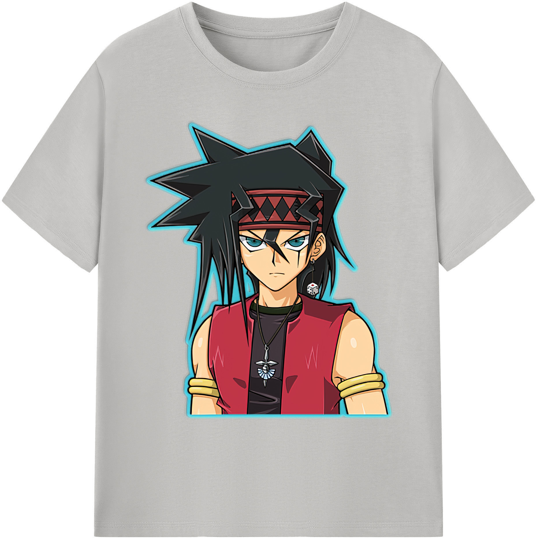 （画像用） 遊☆戯☆王 Yu-Gi-Oh! 綿100％ メンズ半袖Tシャツ｜肌触りやわらか＆通気性