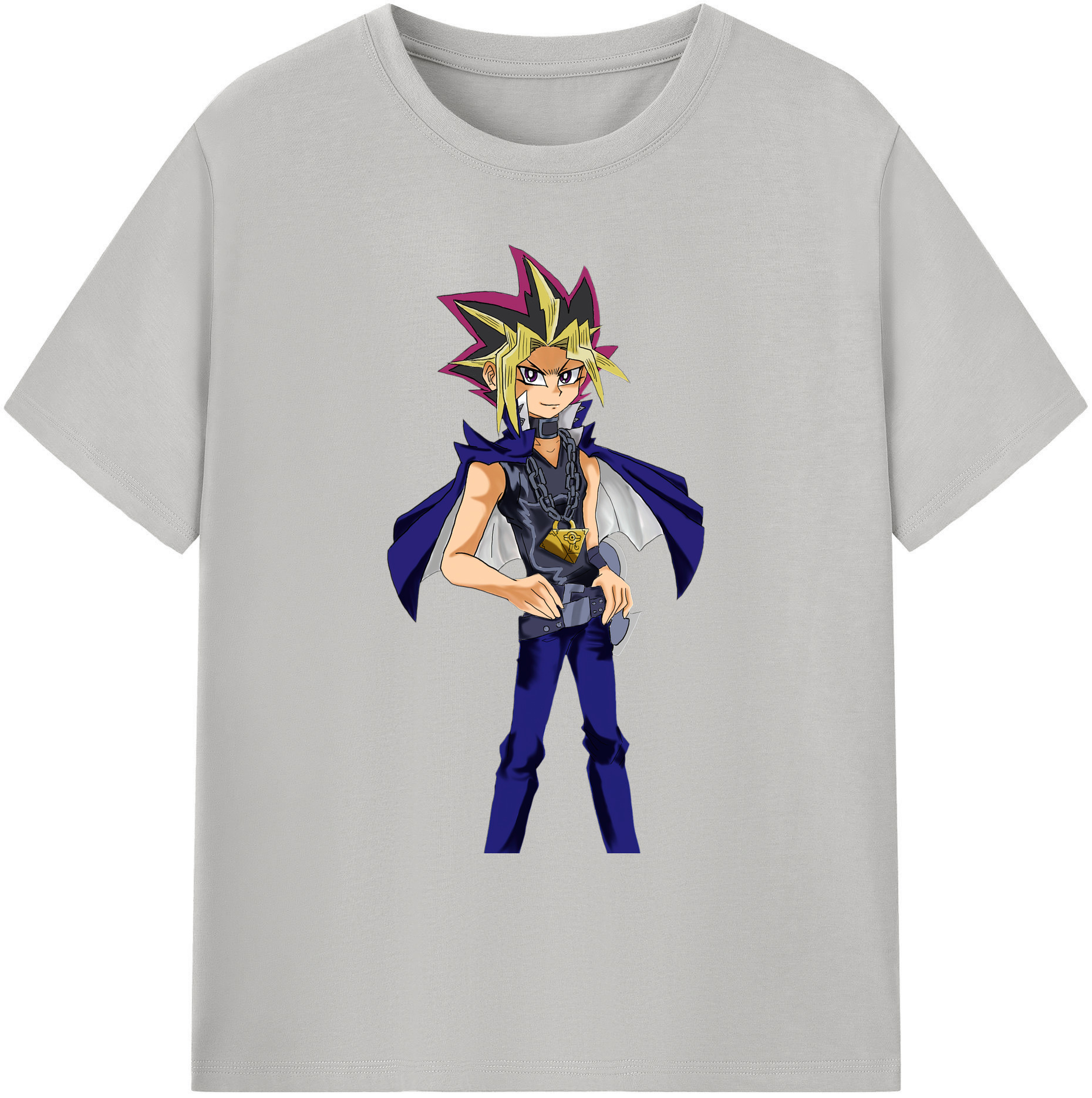（画像用） 遊☆戯☆王 Yu-Gi-Oh! 綿100％ メンズ半袖Tシャツ｜肌触りやわらか＆通気性