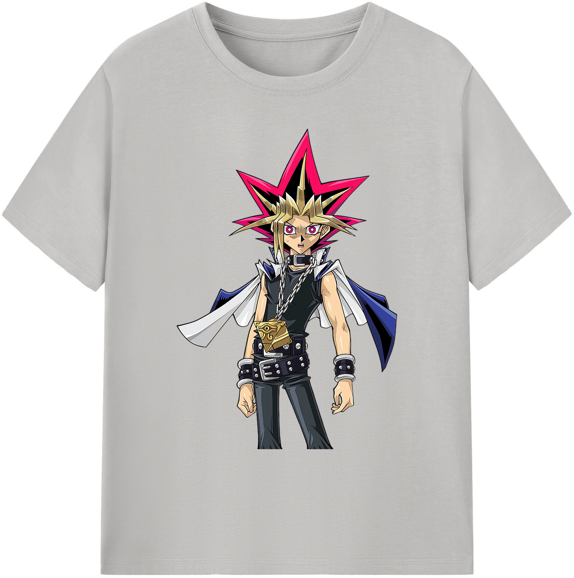（画像用） 遊☆戯☆王 Yu-Gi-Oh! 綿100％ メンズ半袖Tシャツ｜肌触りやわらか＆通気性