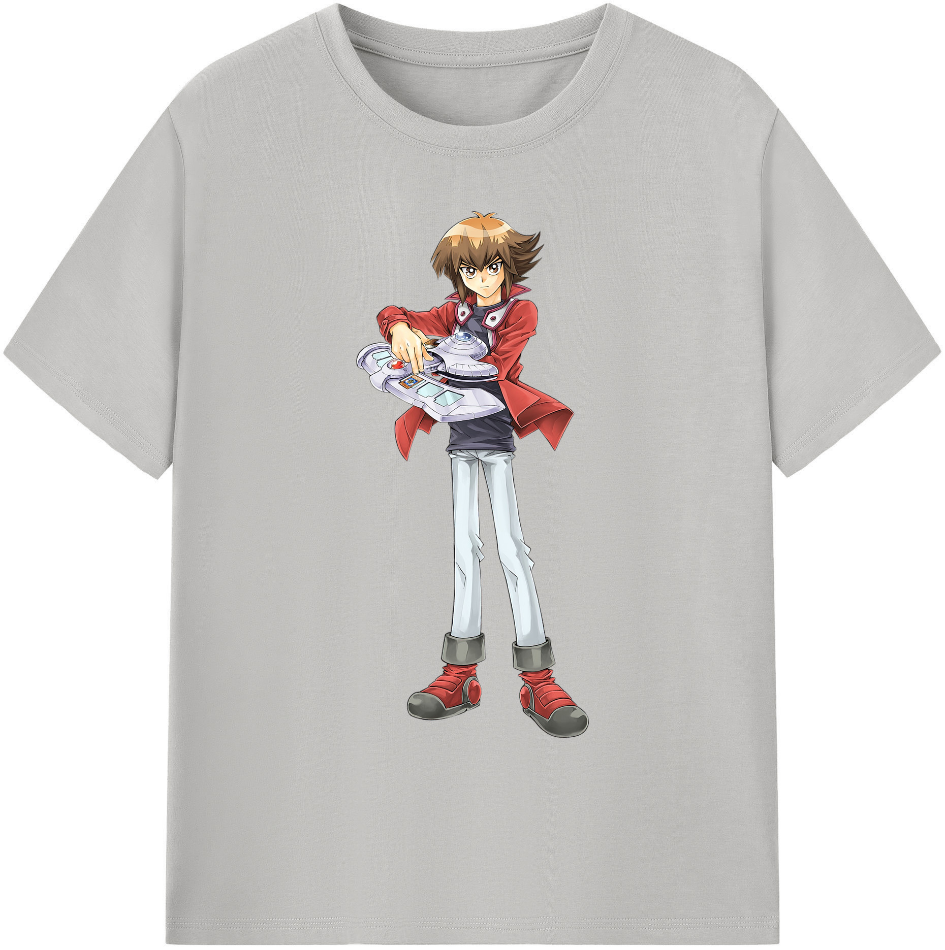 （画像用） 遊☆戯☆王 Yu-Gi-Oh! 綿100％ メンズ半袖Tシャツ｜肌触りやわらか＆通気性