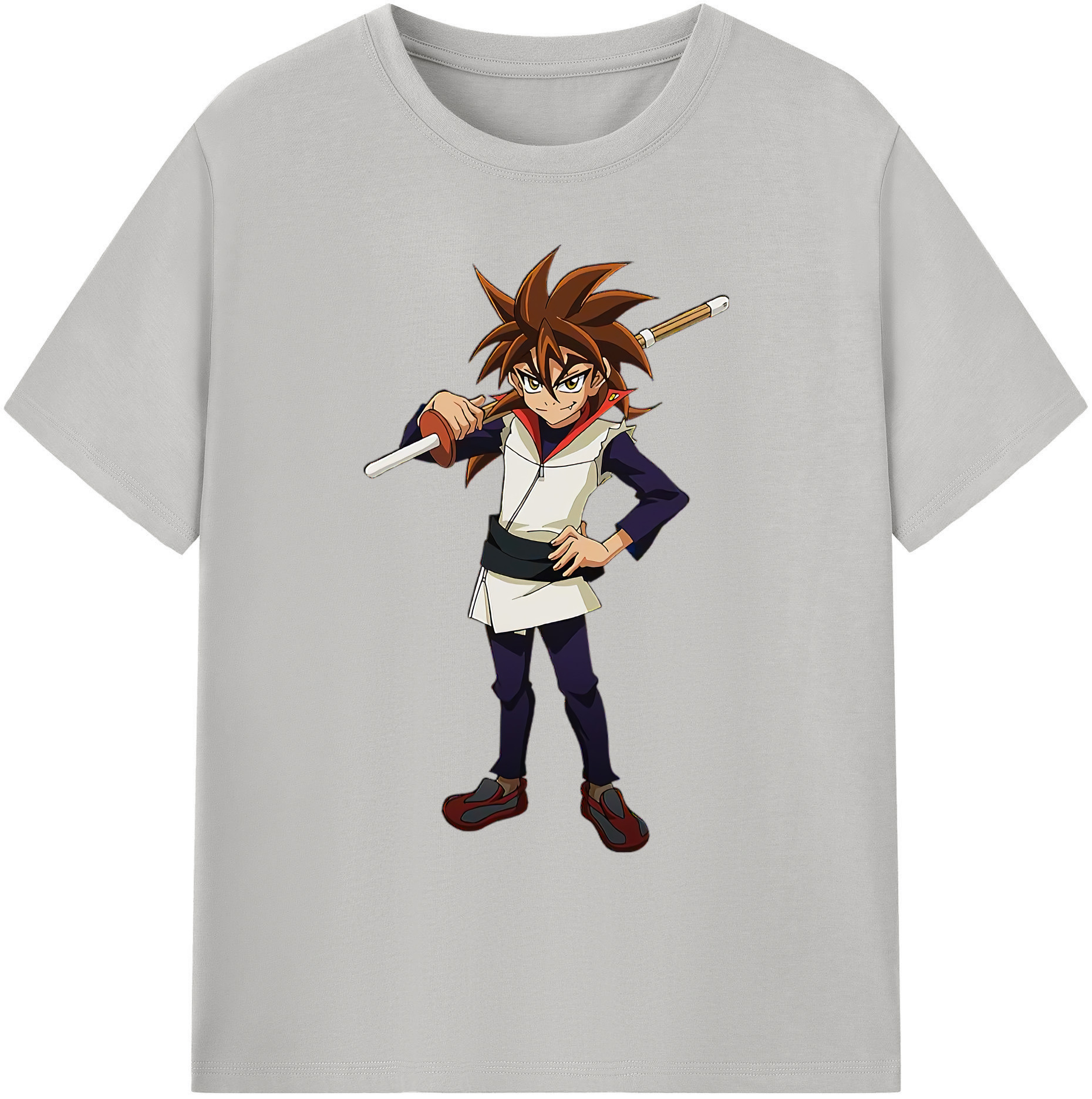 （画像用） 遊☆戯☆王 Yu-Gi-Oh! 綿100％ メンズ半袖Tシャツ｜肌触りやわらか＆通気性