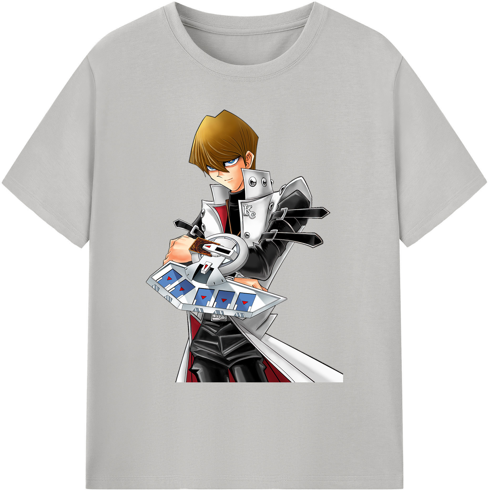 （画像用） 遊☆戯☆王 Yu-Gi-Oh! 綿100％ メンズ半袖Tシャツ｜肌触りやわらか＆通気性