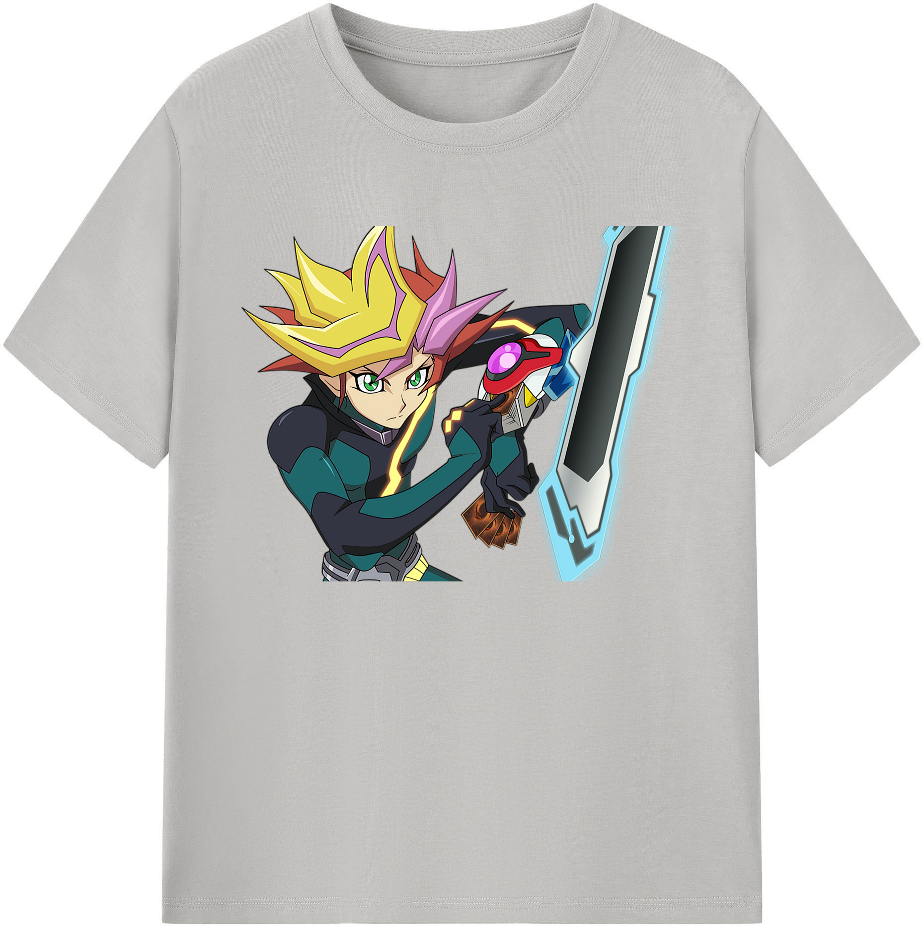 （画像用） 遊☆戯☆王 Yu-Gi-Oh! 綿100％ メンズ半袖Tシャツ｜肌触りやわらか＆通気性