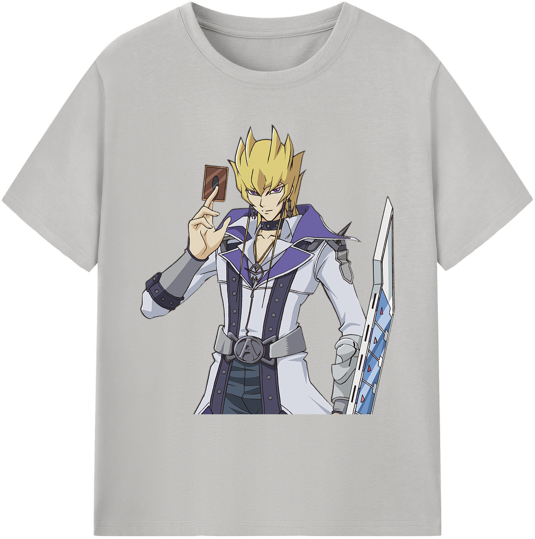 （画像用） 遊☆戯☆王 Yu-Gi-Oh! 綿100％ メンズ半袖Tシャツ｜肌触りやわらか＆通気性