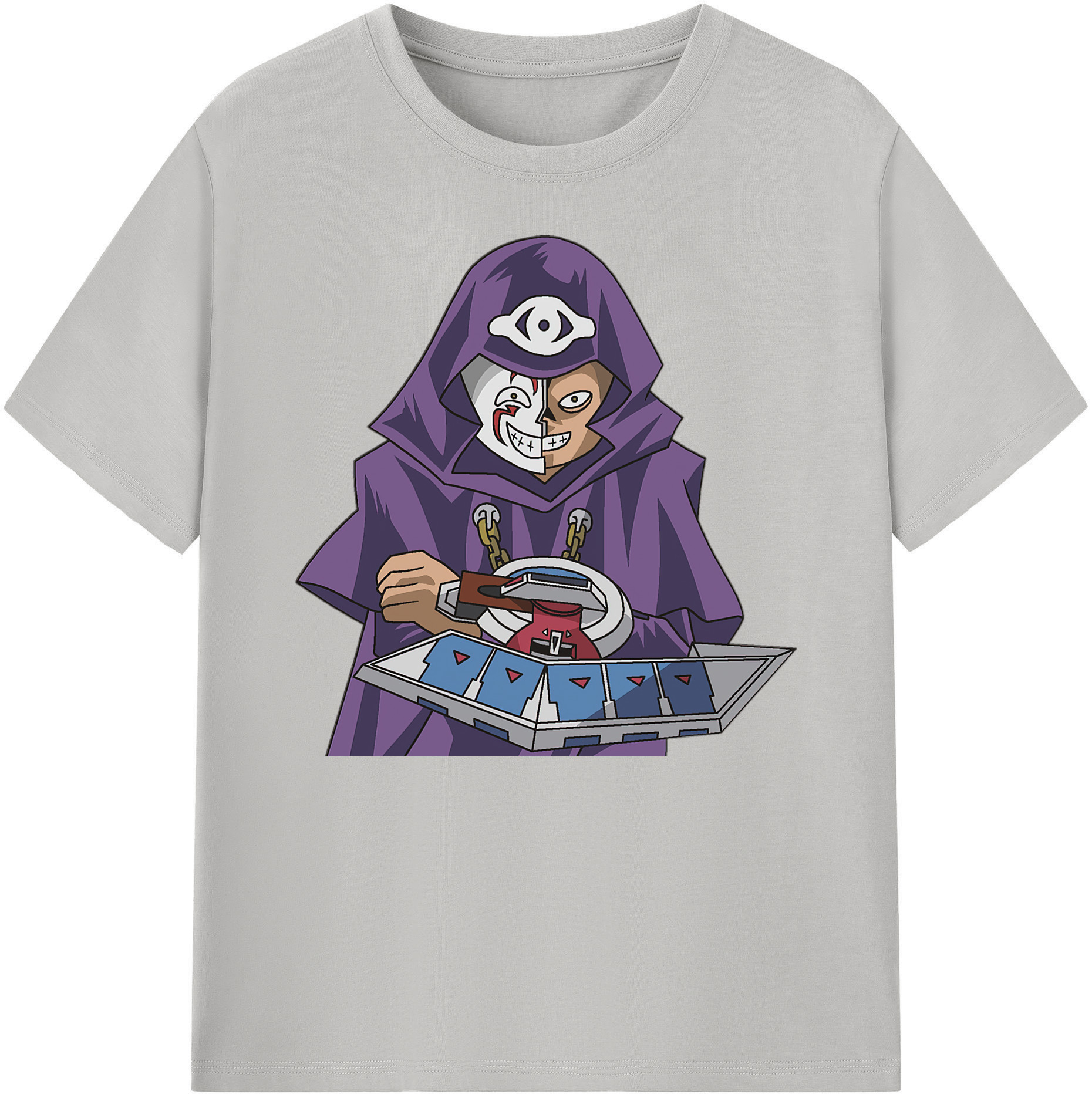 （画像用） 遊☆戯☆王 Yu-Gi-Oh! 綿100％ メンズ半袖Tシャツ｜肌触りやわらか＆通気性