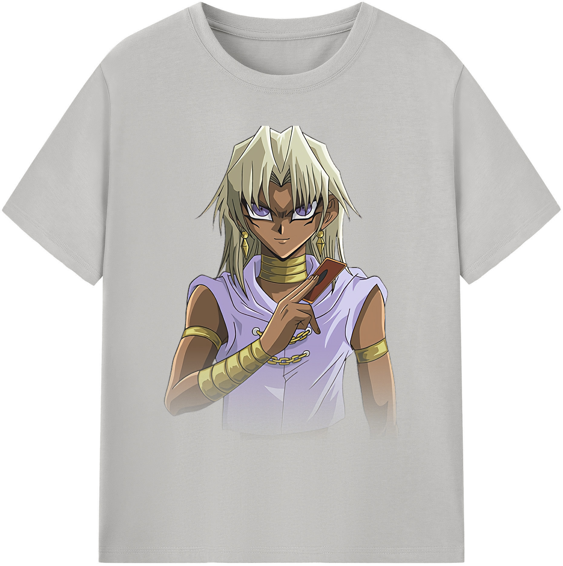 （画像用） 遊☆戯☆王 Yu-Gi-Oh! 綿100％ メンズ半袖Tシャツ｜肌触りやわらか＆通気性