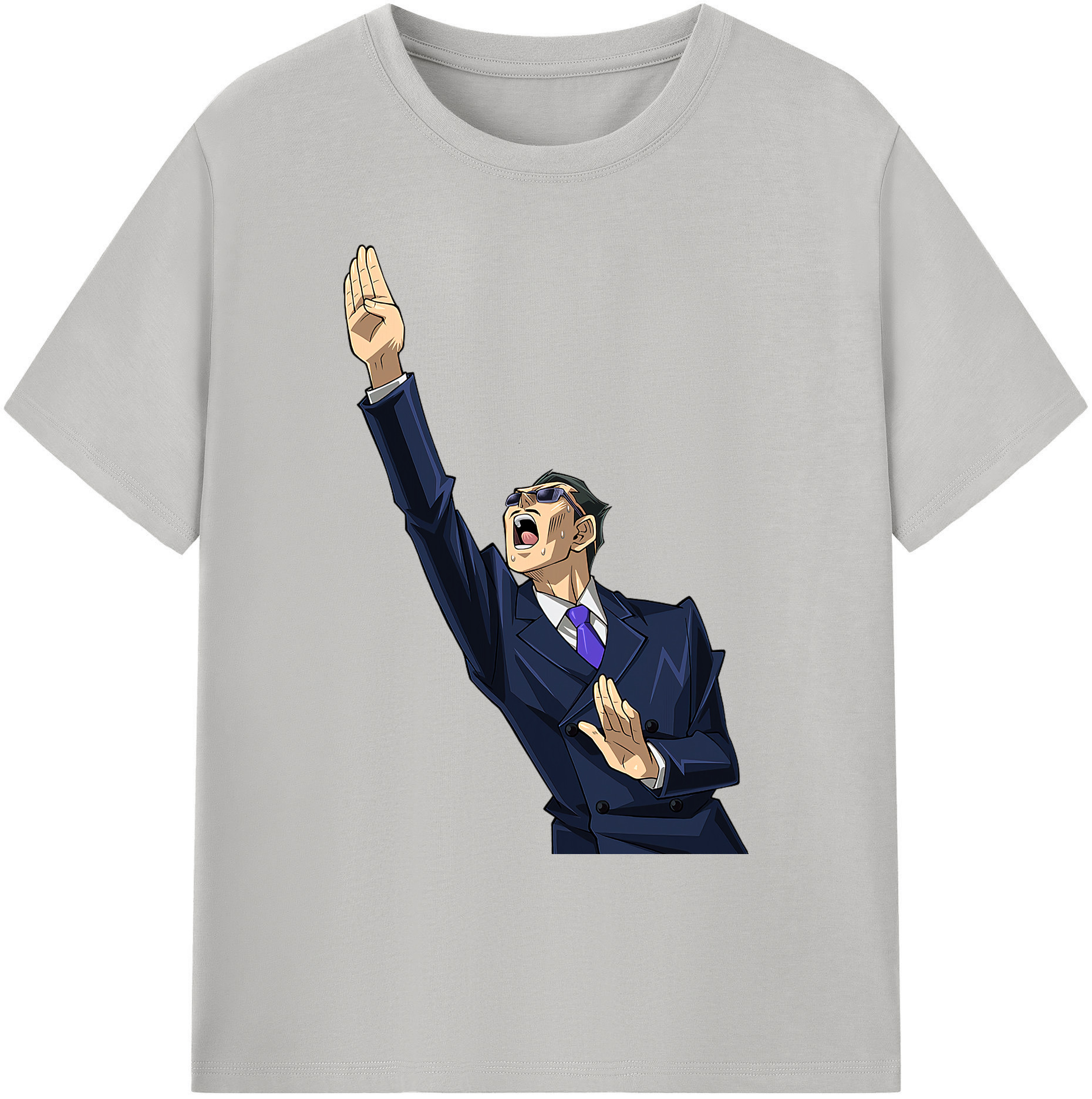 （画像用） 遊☆戯☆王 Yu-Gi-Oh! 綿100％ メンズ半袖Tシャツ｜肌触りやわらか＆通気性