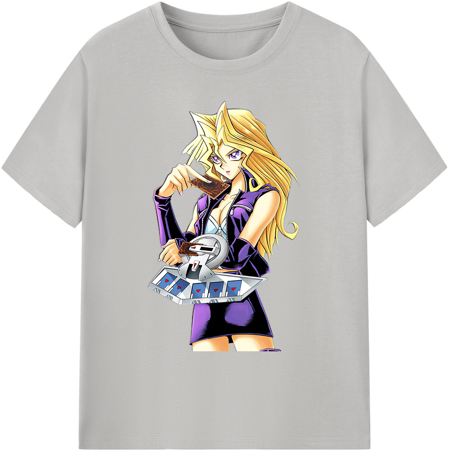 （画像用） 遊☆戯☆王 Yu-Gi-Oh! 綿100％ メンズ半袖Tシャツ｜肌触りやわらか＆通気性
