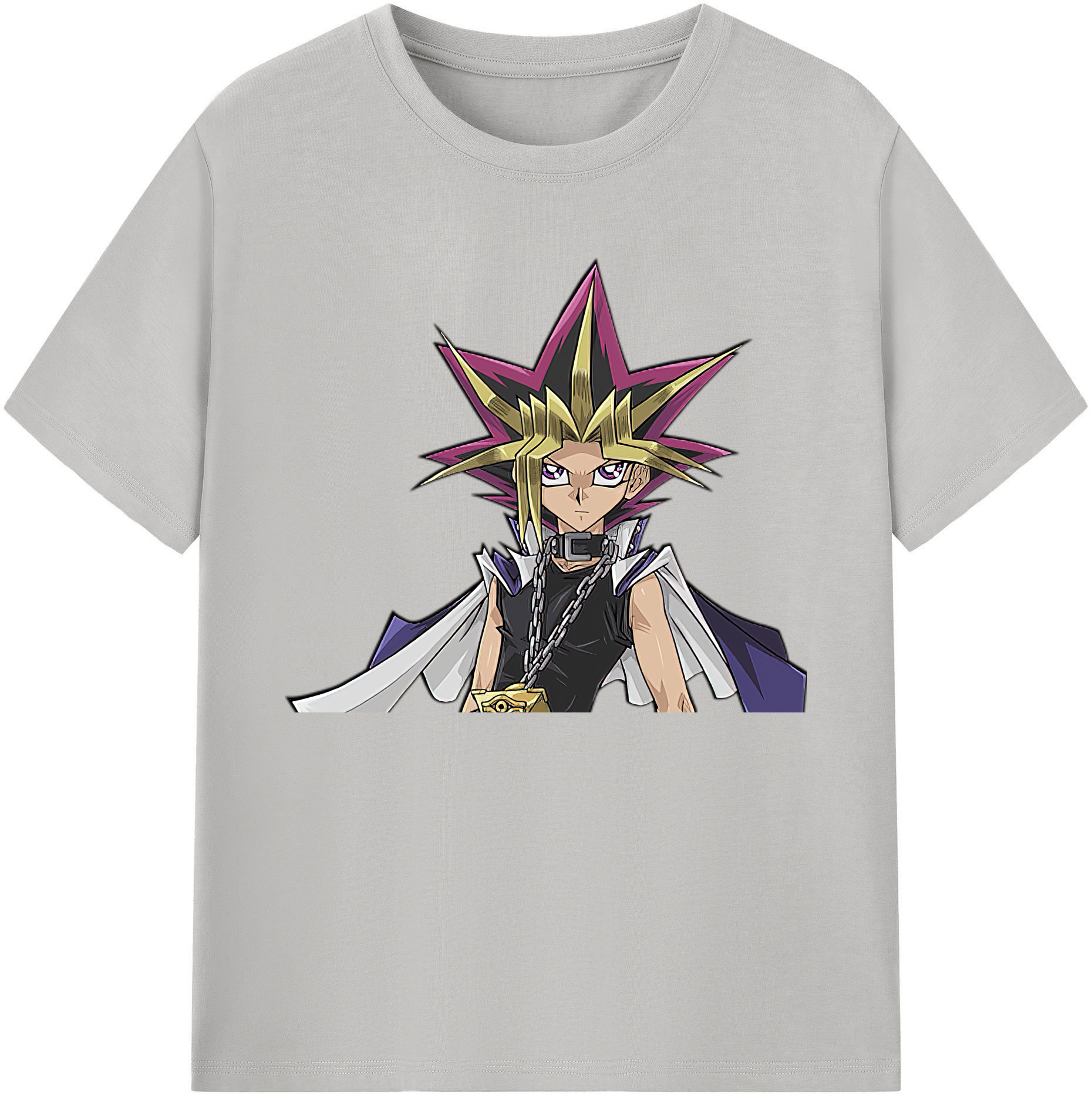 （画像用） 遊☆戯☆王 Yu-Gi-Oh! 綿100％ メンズ半袖Tシャツ｜肌触りやわらか＆通気性