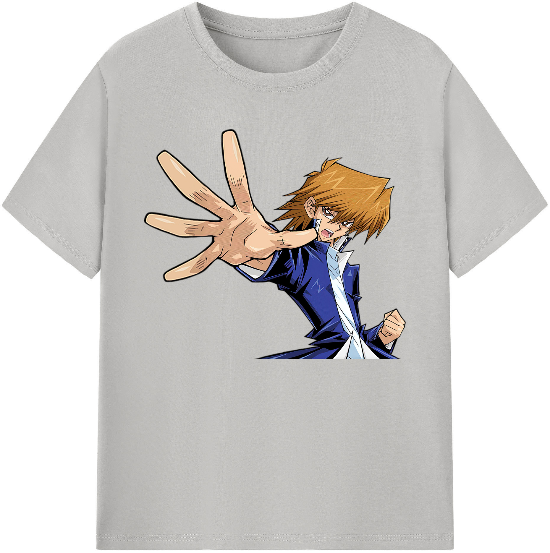 （画像用） 遊☆戯☆王 Yu-Gi-Oh! 綿100％ メンズ半袖Tシャツ｜肌触りやわらか＆通気性
