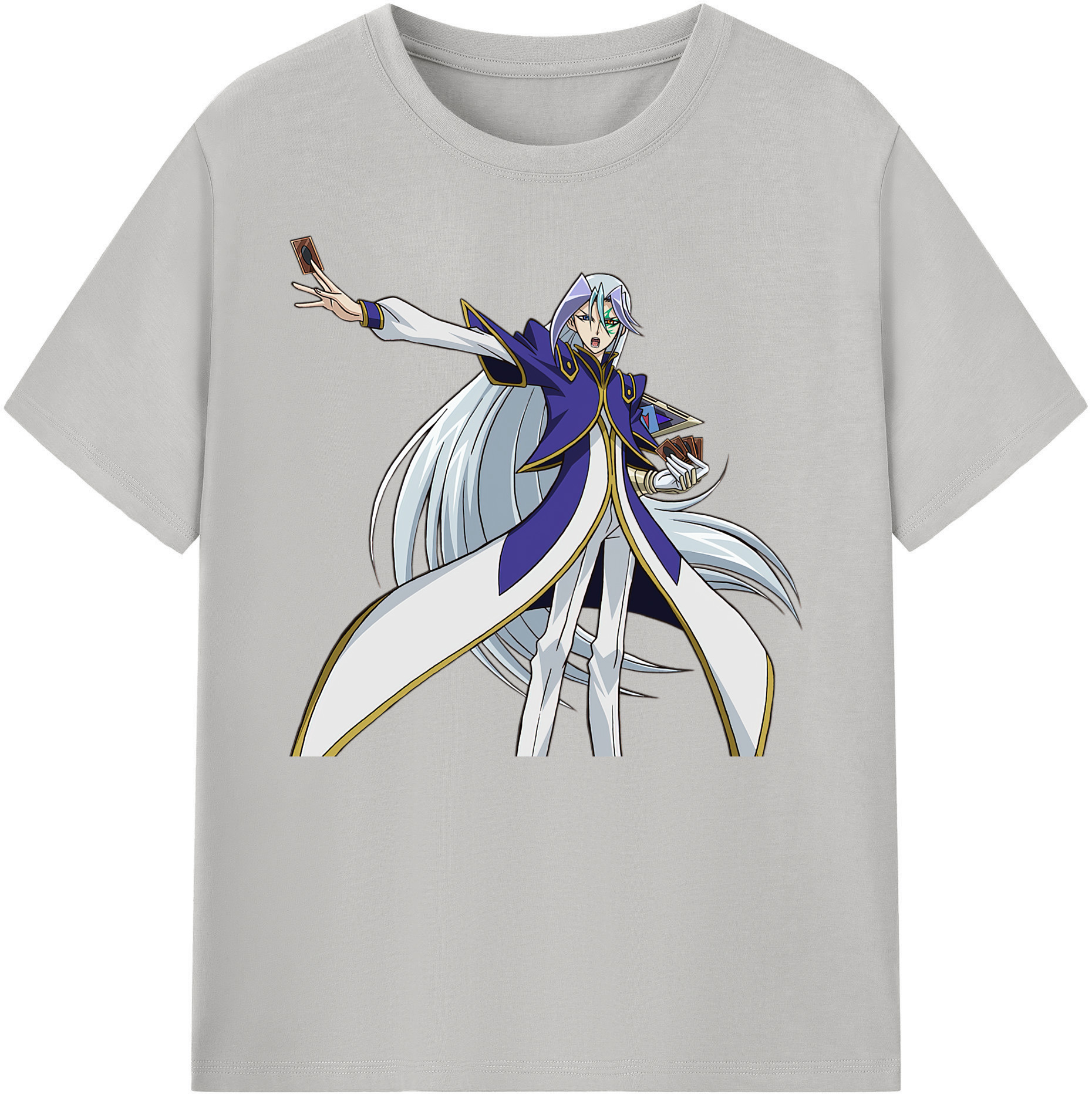 （画像用） 遊☆戯☆王 Yu-Gi-Oh! 綿100％ メンズ半袖Tシャツ｜肌触りやわらか＆通気性