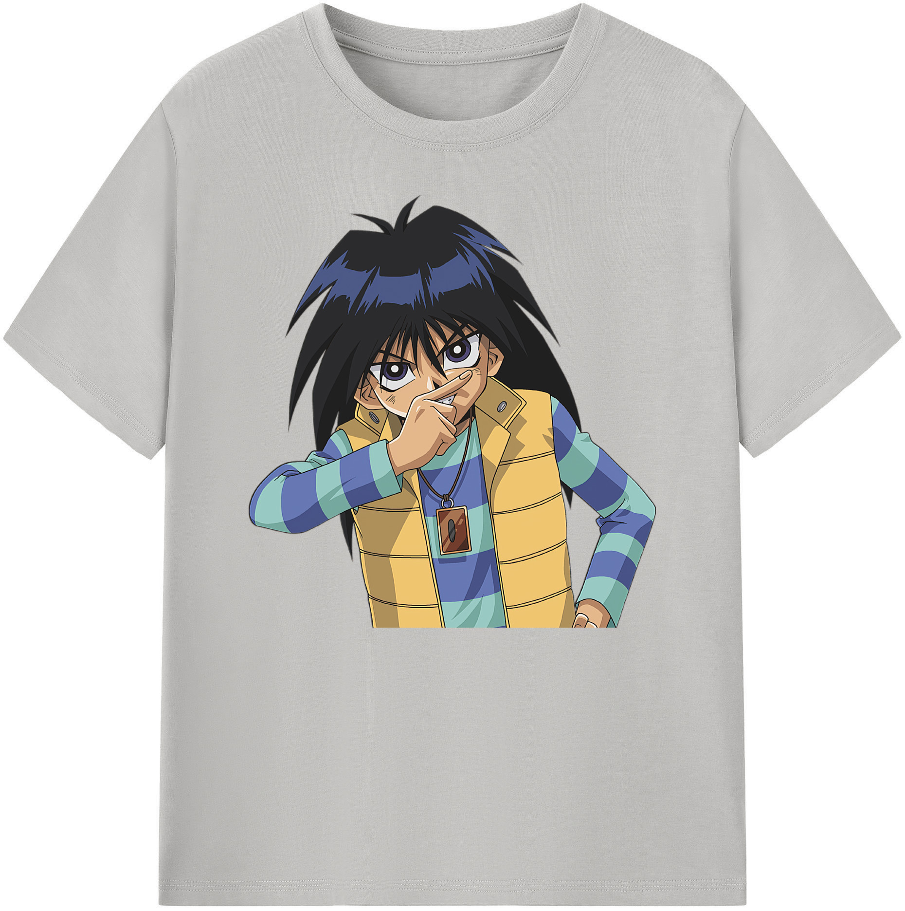 （画像用） 遊☆戯☆王 Yu-Gi-Oh! 綿100％ メンズ半袖Tシャツ｜肌触りやわらか＆通気性