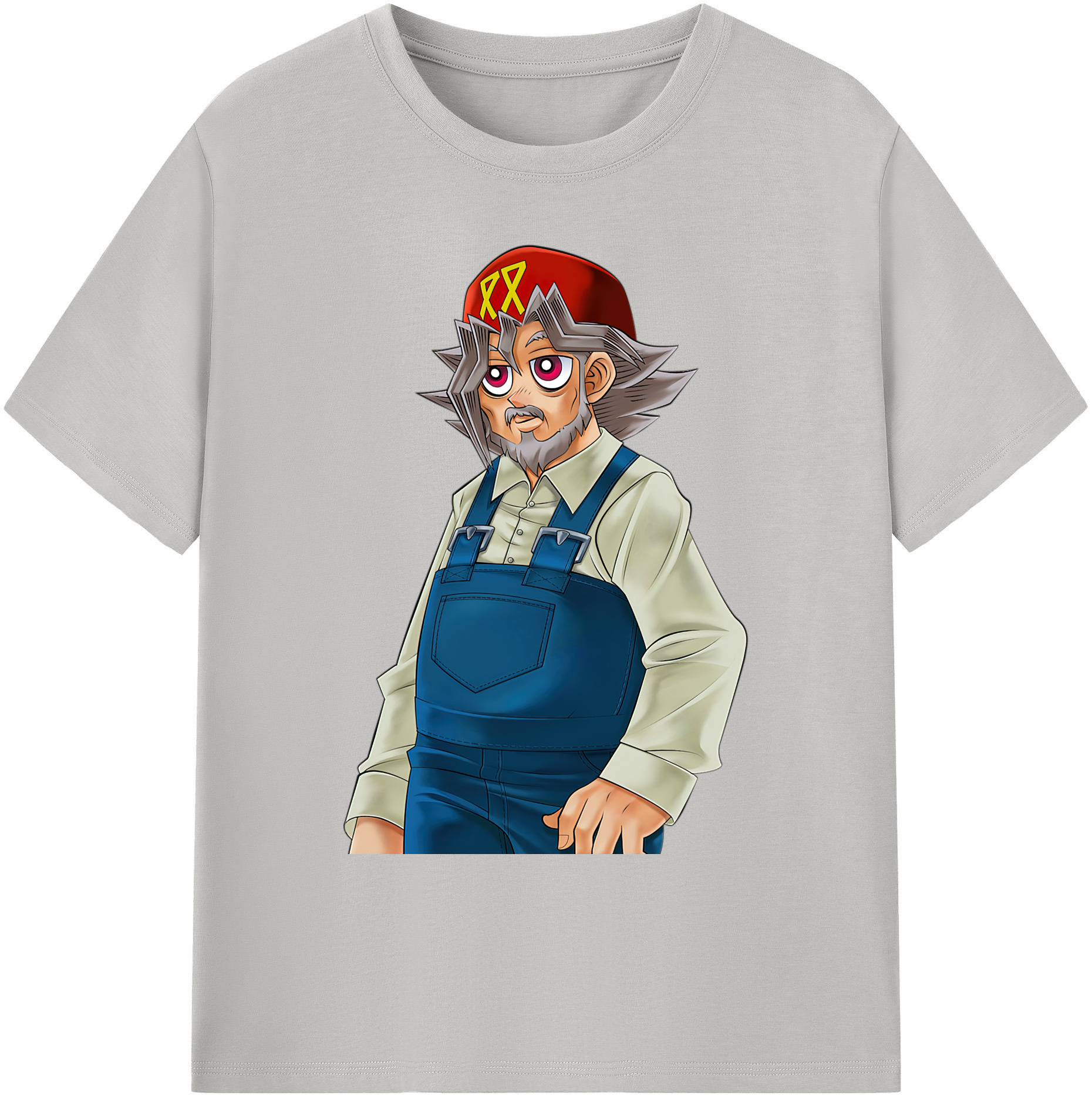 （画像用） 遊☆戯☆王 Yu-Gi-Oh! 綿100％ メンズ半袖Tシャツ｜肌触りやわらか＆通気性
