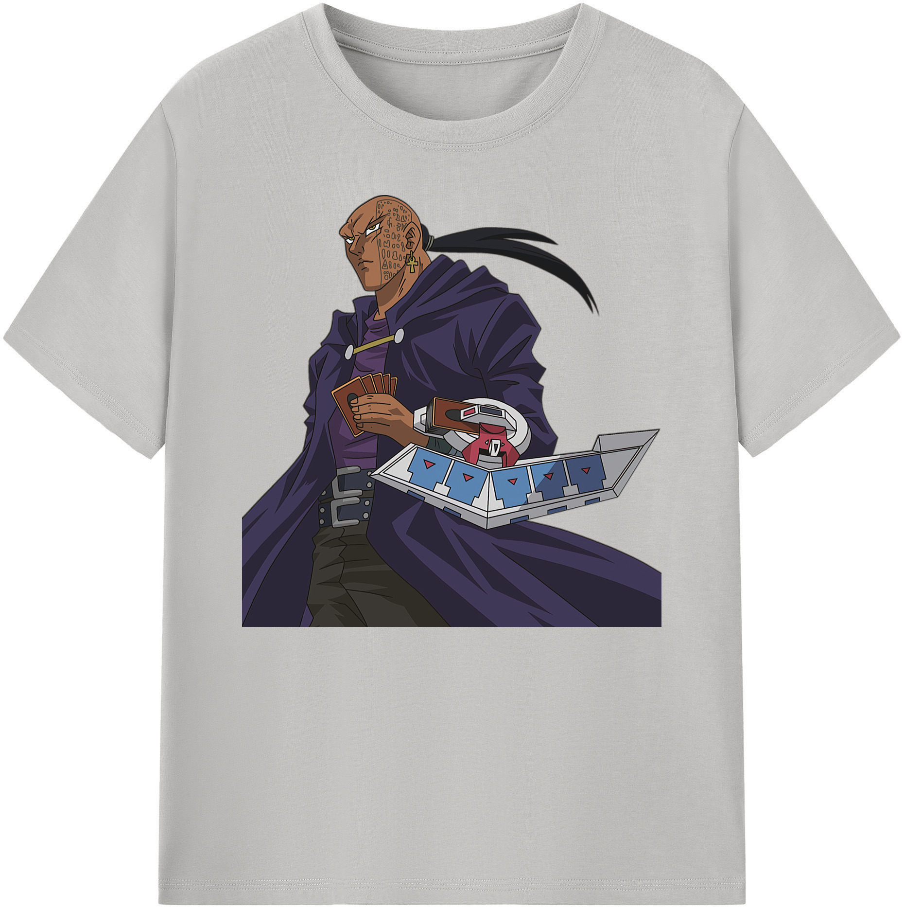 （画像用） 遊☆戯☆王 Yu-Gi-Oh! 綿100％ メンズ半袖Tシャツ｜肌触りやわらか＆通気性