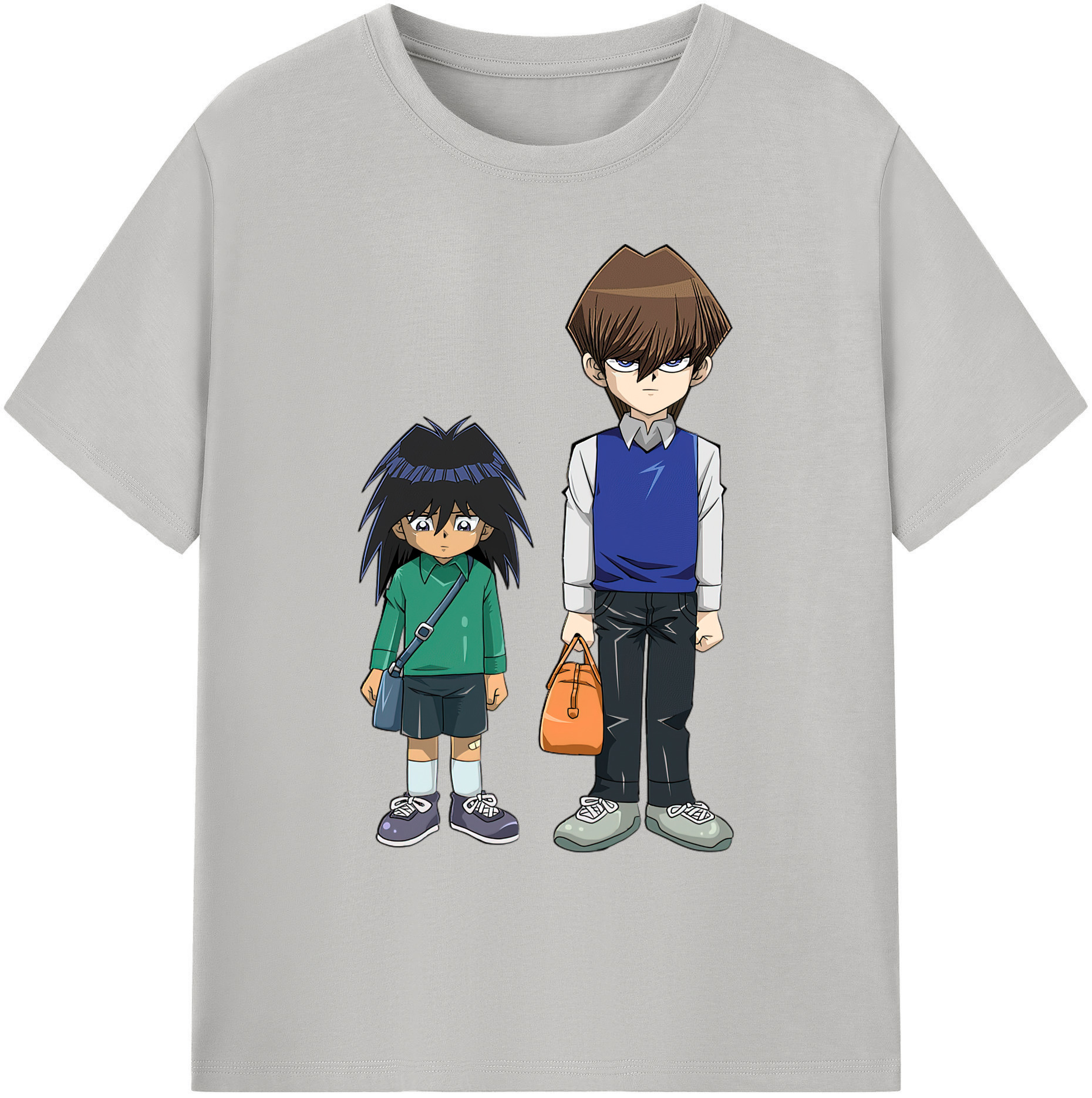 （画像用） 遊☆戯☆王 Yu-Gi-Oh! 綿100％ メンズ半袖Tシャツ｜肌触りやわらか＆通気性
