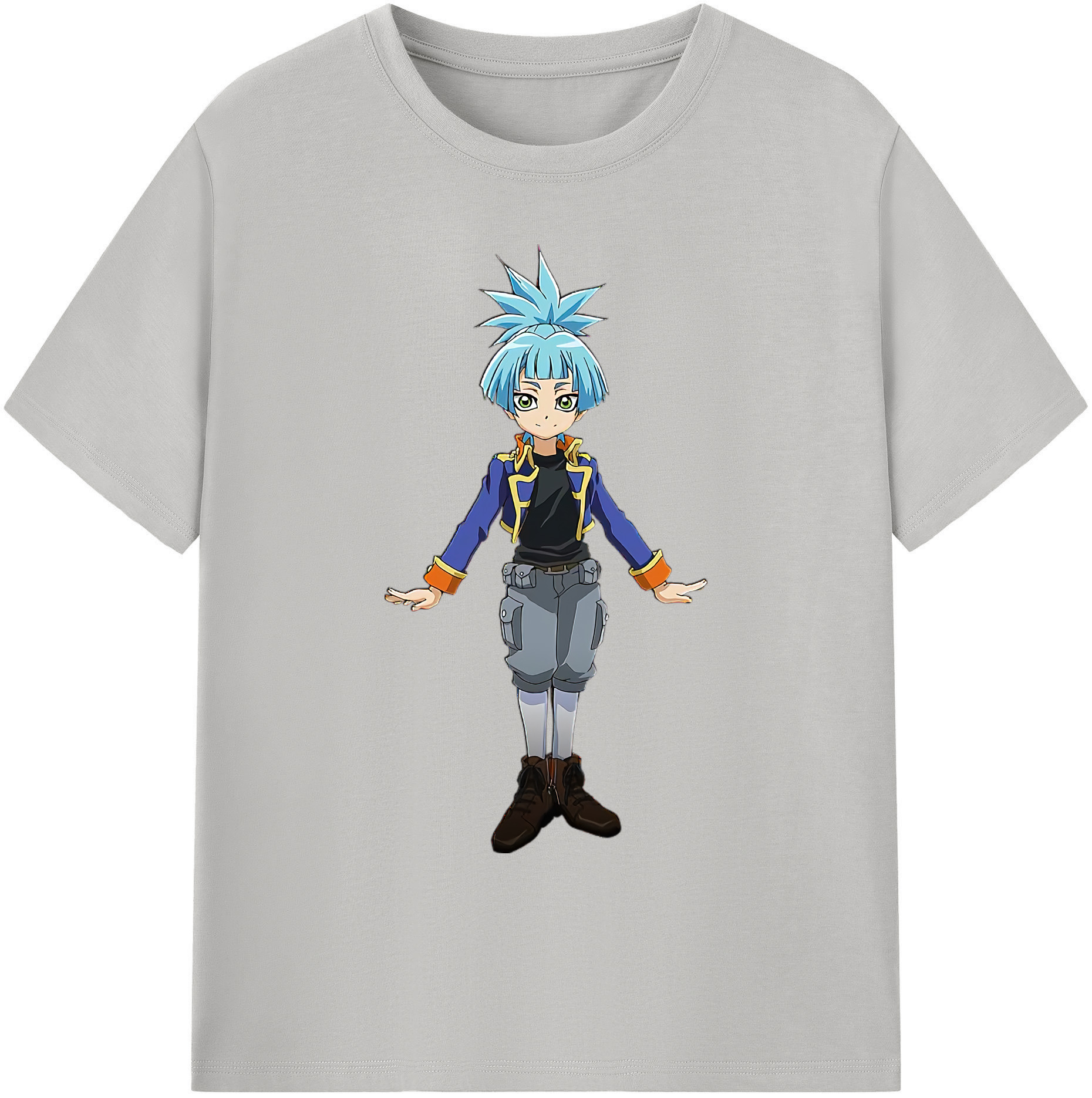 （画像用） 遊☆戯☆王 Yu-Gi-Oh! 綿100％ メンズ半袖Tシャツ｜肌触りやわらか＆通気性