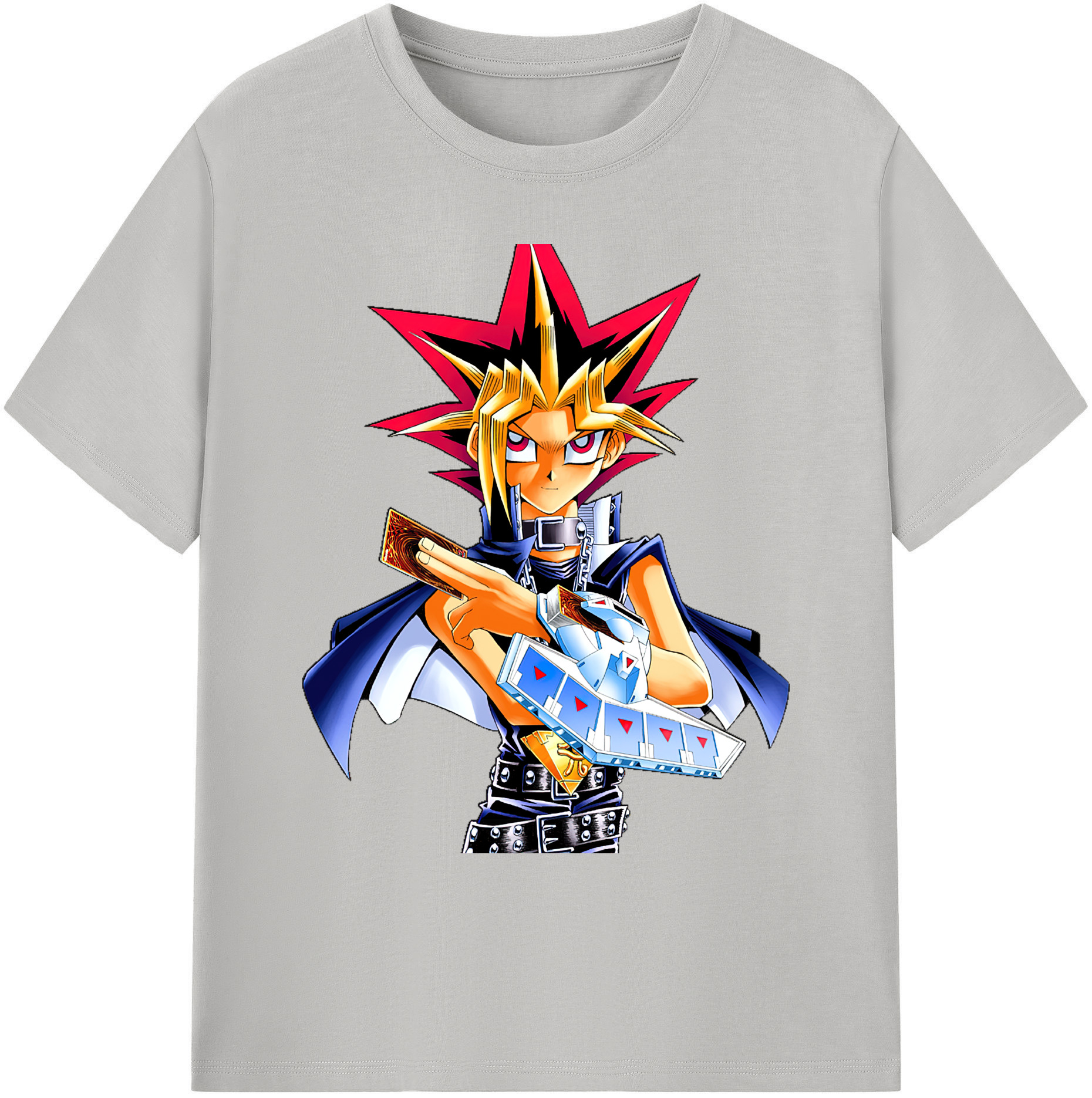 （画像用） 遊☆戯☆王 Yu-Gi-Oh! 綿100％ メンズ半袖Tシャツ｜肌触りやわらか＆通気性
