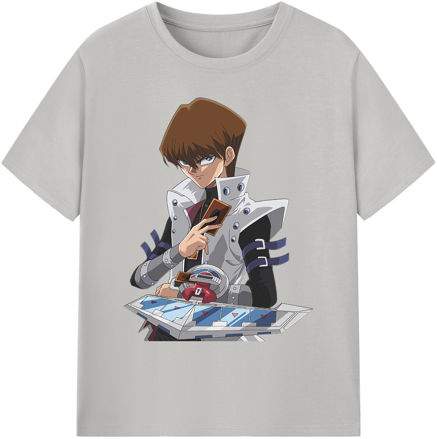 （画像用） 遊☆戯☆王 Yu-Gi-Oh! 綿100％ メンズ半袖Tシャツ｜肌触りやわらか＆通気性