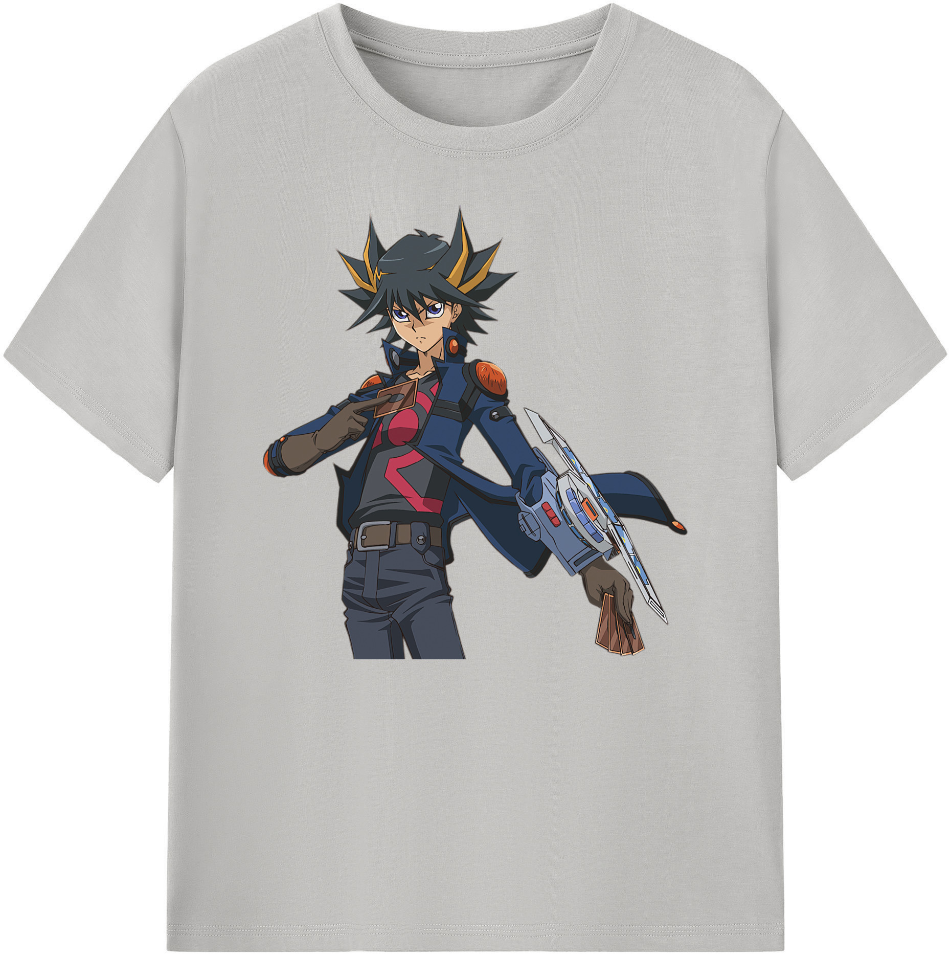 （画像用） 遊☆戯☆王 Yu-Gi-Oh! 綿100％ メンズ半袖Tシャツ｜肌触りやわらか＆通気性
