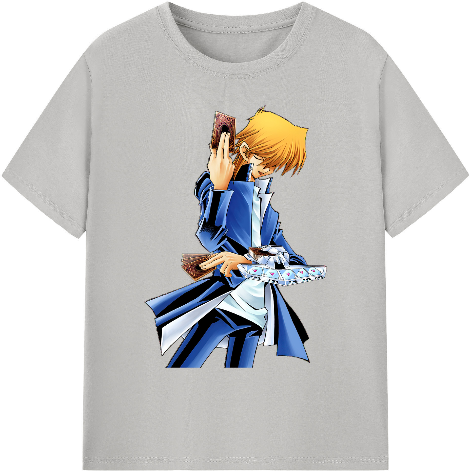 （画像用） 遊☆戯☆王 Yu-Gi-Oh! 綿100％ メンズ半袖Tシャツ｜肌触りやわらか＆通気性