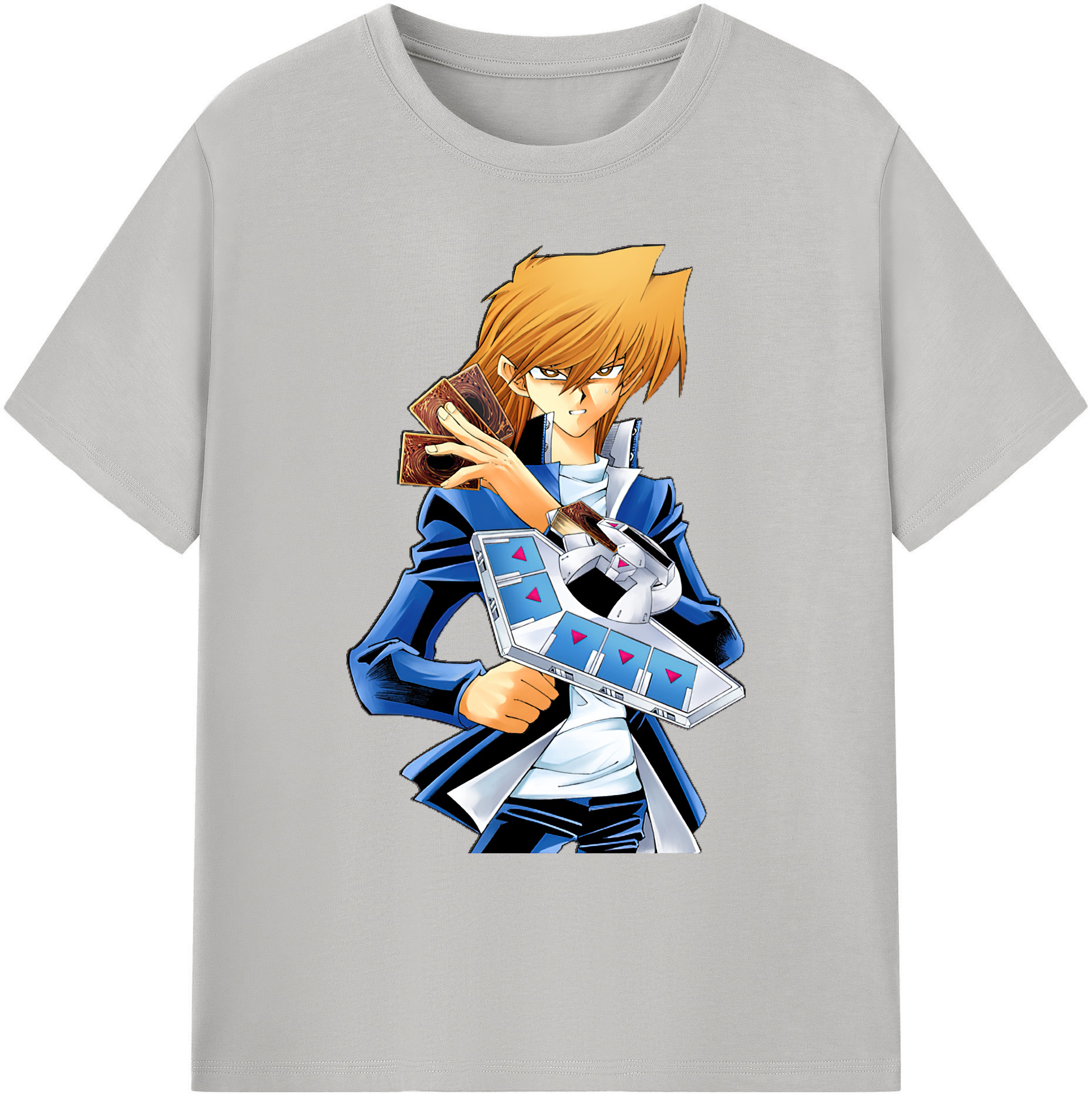 （画像用） 遊☆戯☆王 Yu-Gi-Oh! 綿100％ メンズ半袖Tシャツ｜肌触りやわらか＆通気性