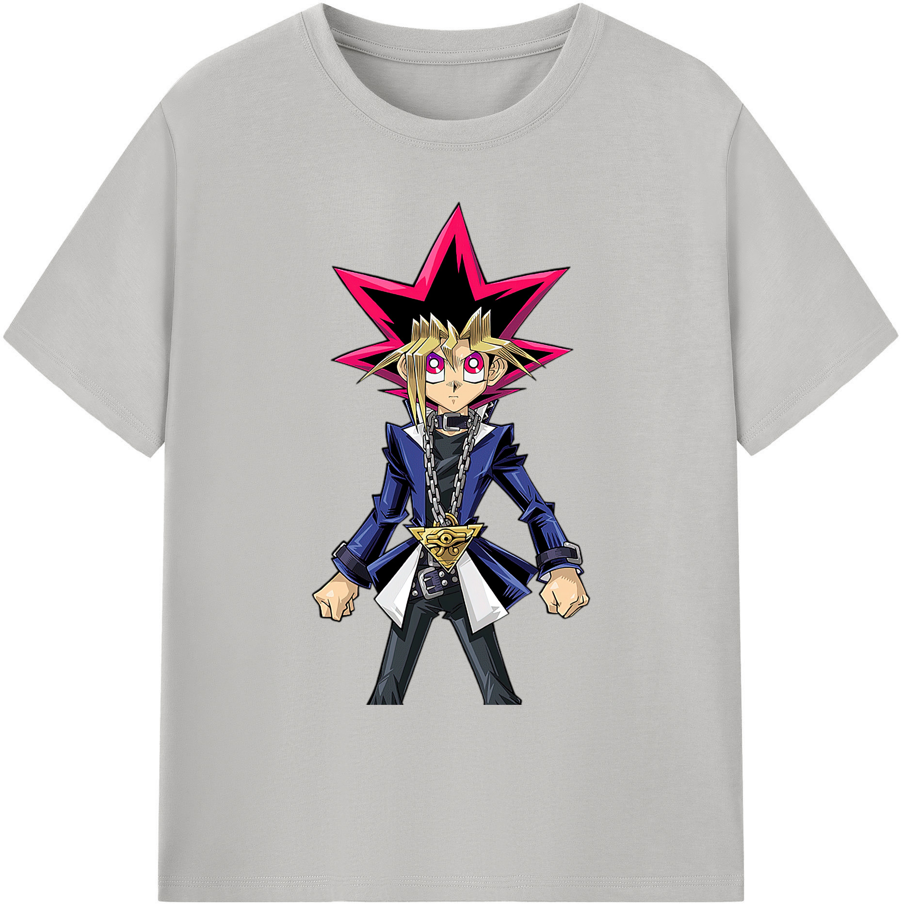 （画像用） 遊☆戯☆王 Yu-Gi-Oh! 綿100％ メンズ半袖Tシャツ｜肌触りやわらか＆通気性