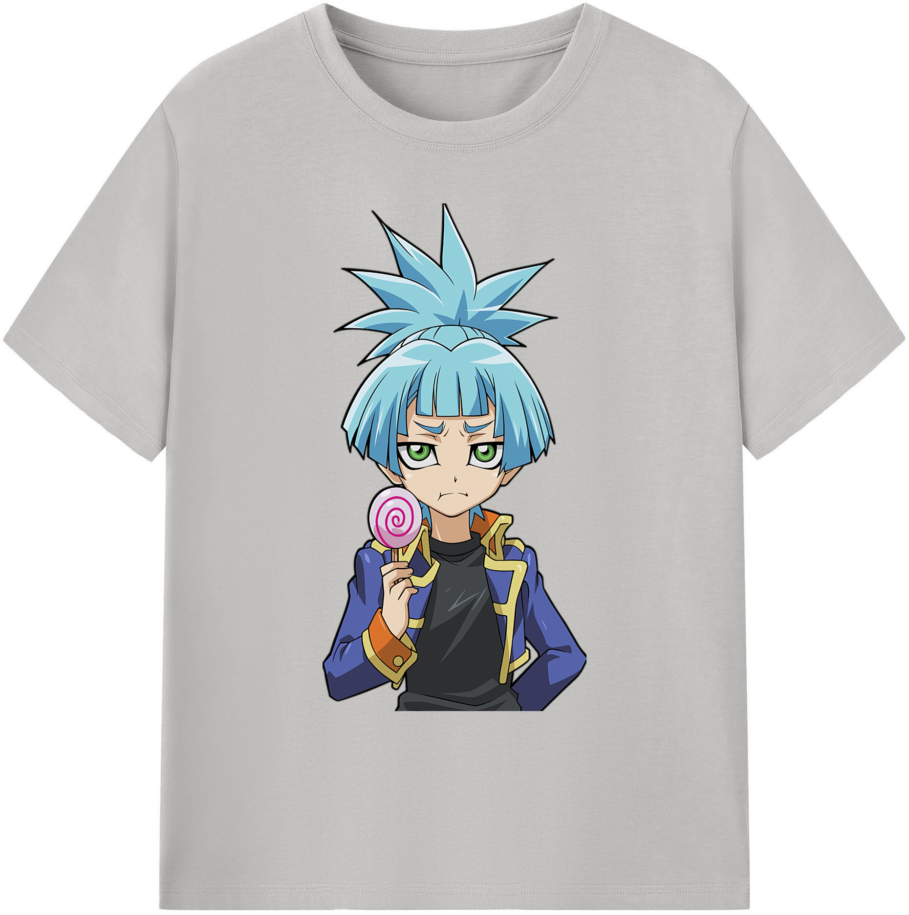 （画像用） 遊☆戯☆王 Yu-Gi-Oh! 綿100％ メンズ半袖Tシャツ｜肌触りやわらか＆通気性