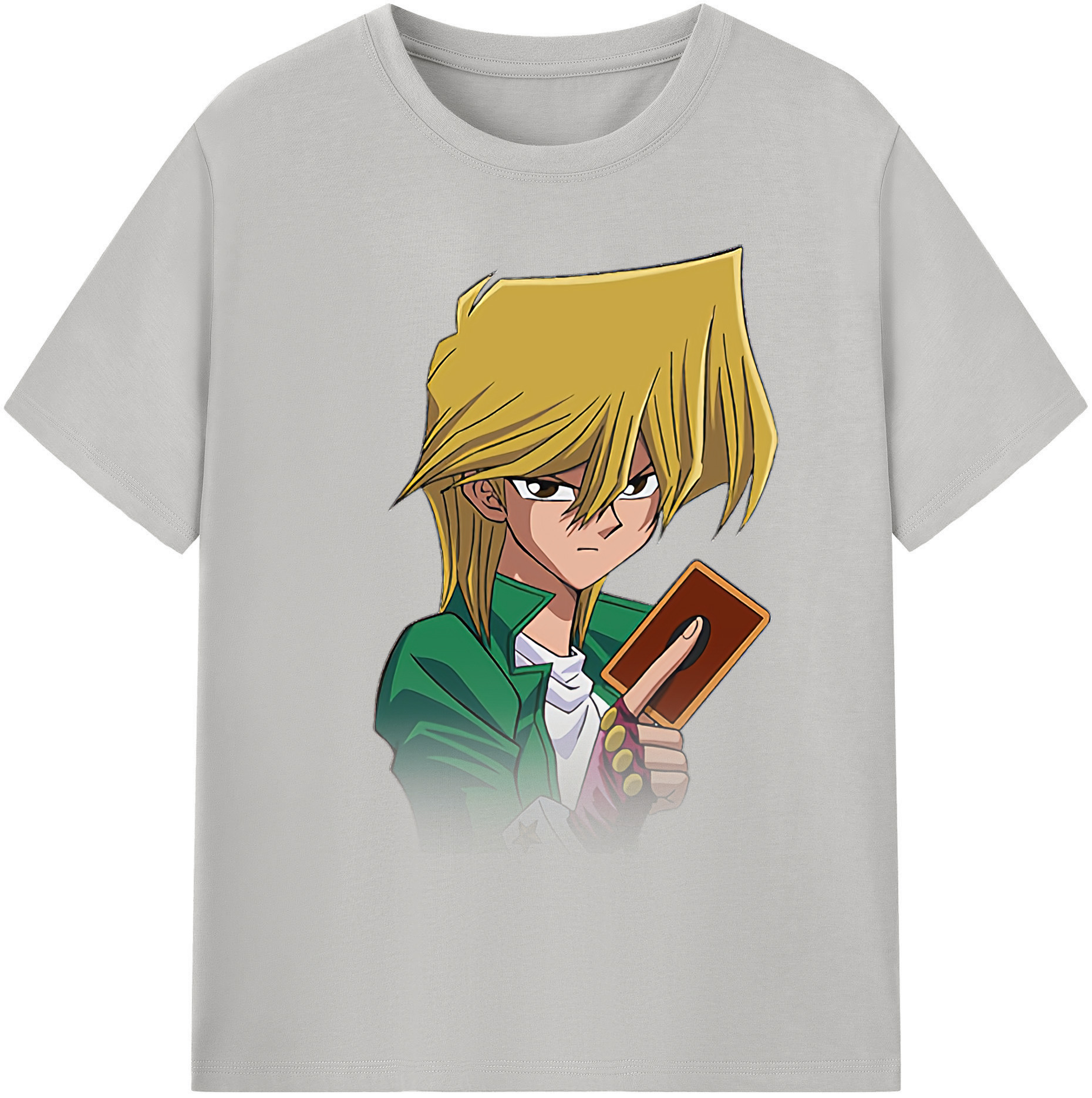（画像用） 遊☆戯☆王 Yu-Gi-Oh! 綿100％ メンズ半袖Tシャツ｜肌触りやわらか＆通気性