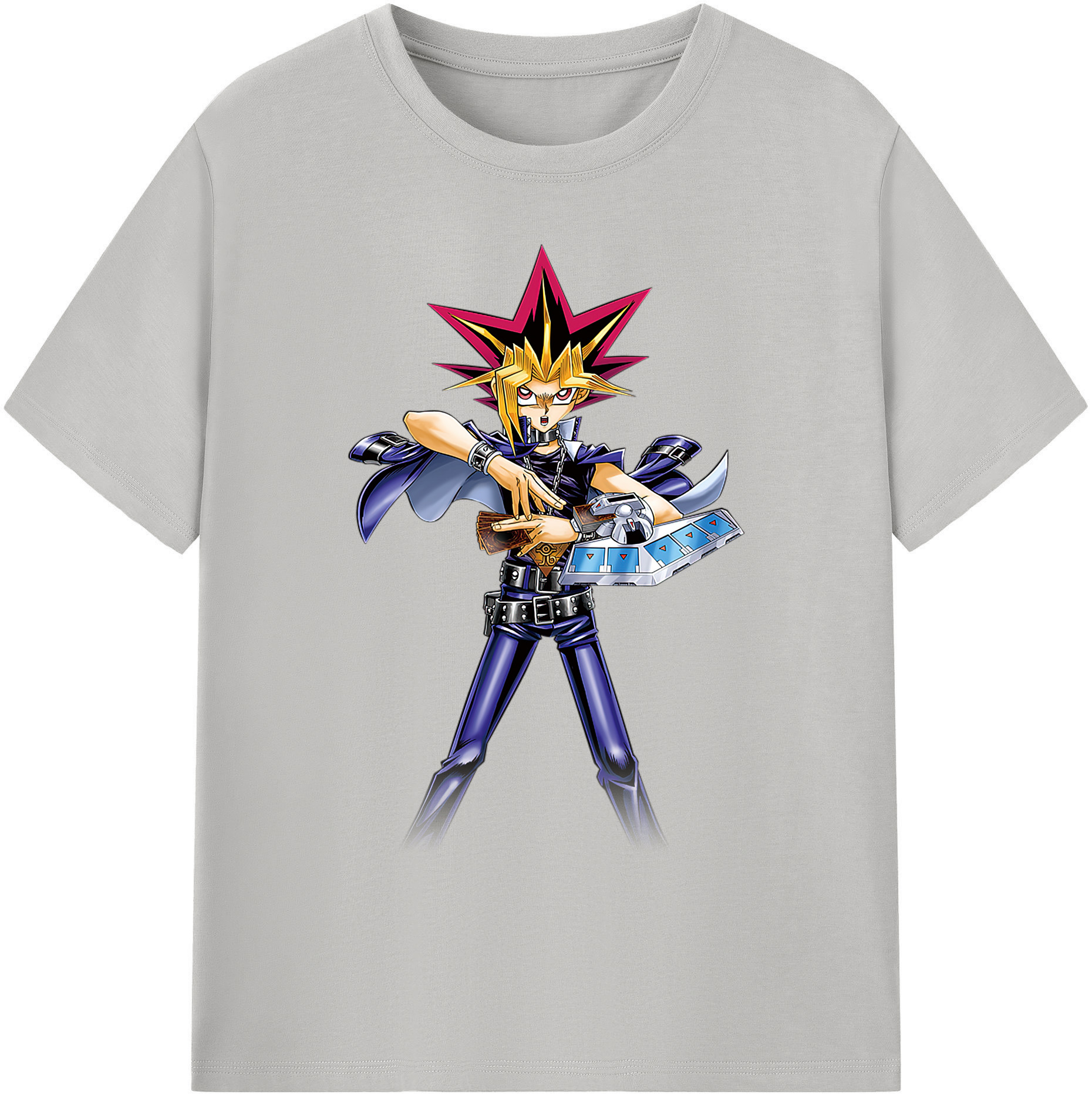 （画像用） 遊☆戯☆王 Yu-Gi-Oh! 綿100％ メンズ半袖Tシャツ｜肌触りやわらか＆通気性
