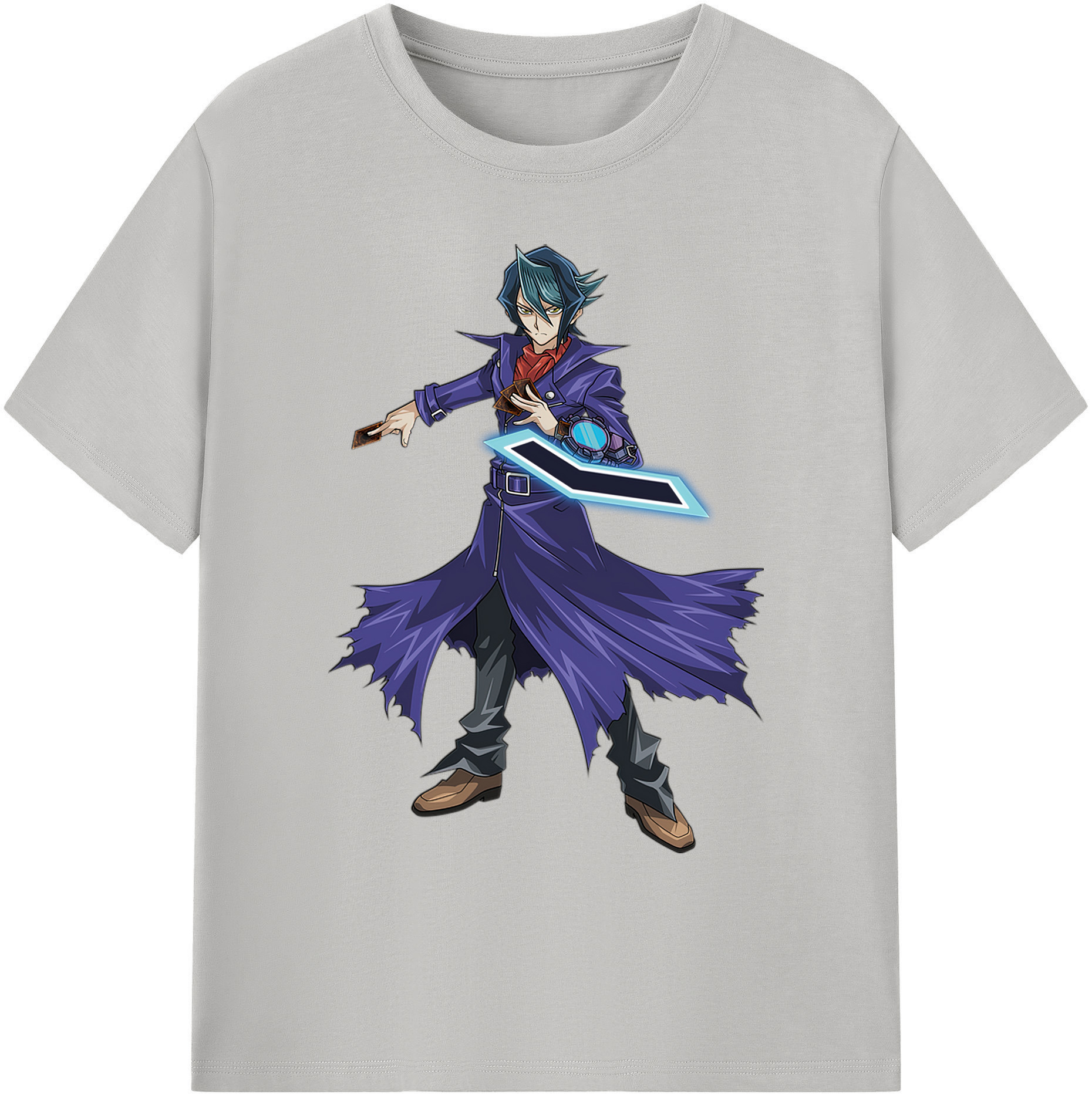 （画像用） 遊☆戯☆王 Yu-Gi-Oh! 綿100％ メンズ半袖Tシャツ｜肌触りやわらか＆通気性