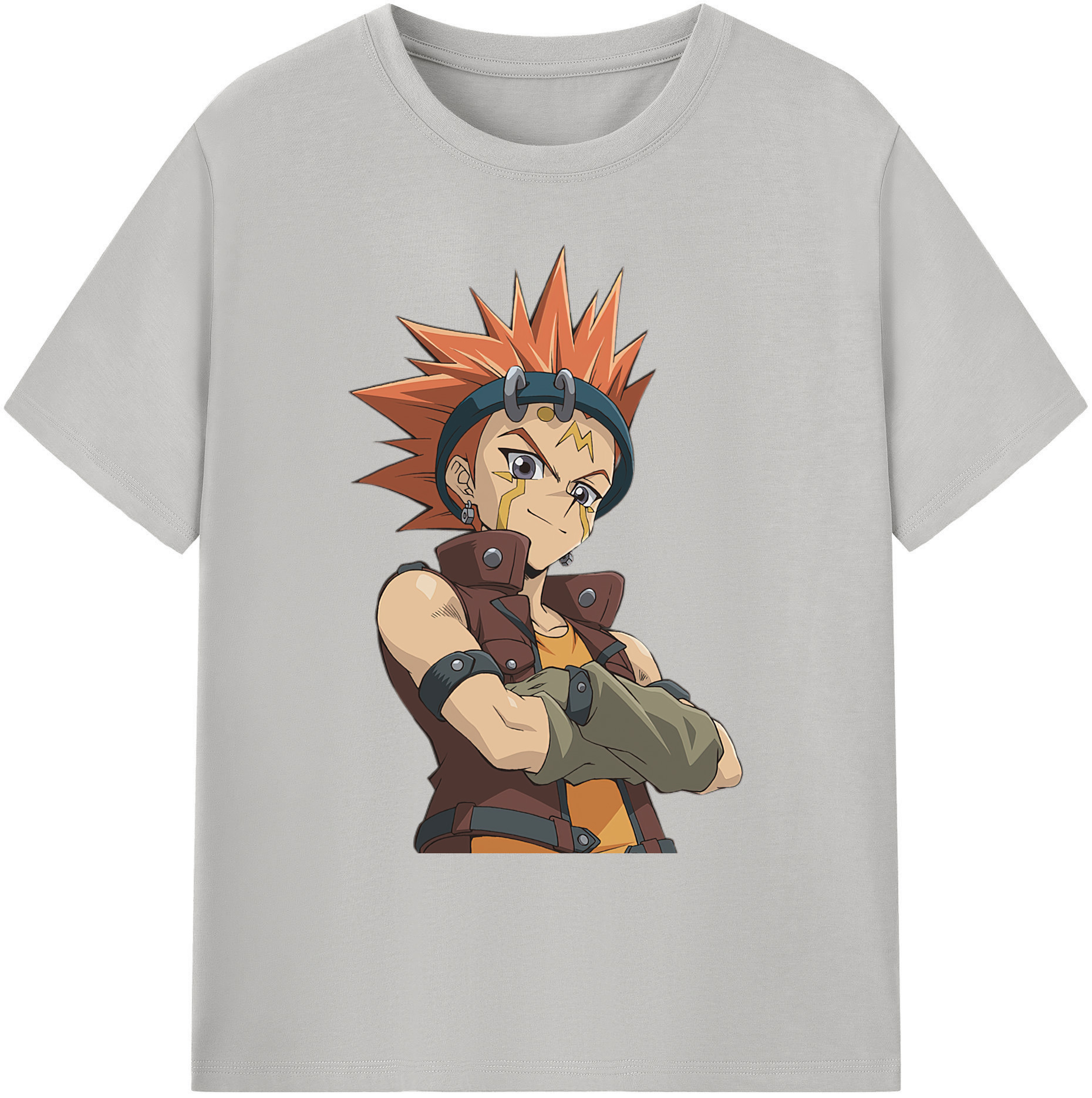 （画像用） 遊☆戯☆王 Yu-Gi-Oh! 綿100％ メンズ半袖Tシャツ｜肌触りやわらか＆通気性