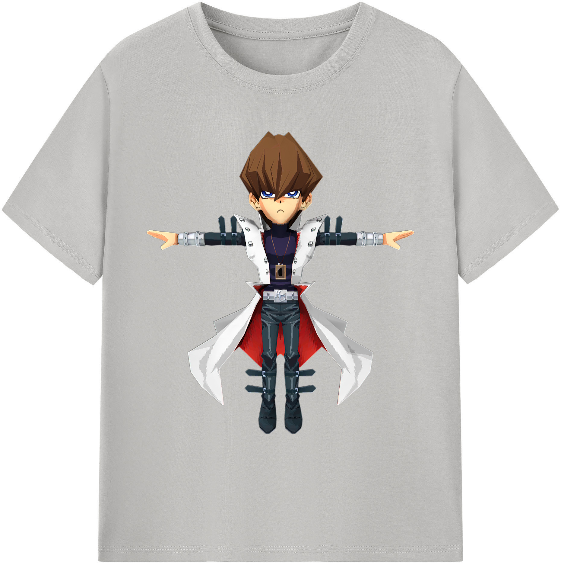 （画像用） 遊☆戯☆王 Yu-Gi-Oh! 綿100％ メンズ半袖Tシャツ｜肌触りやわらか＆通気性