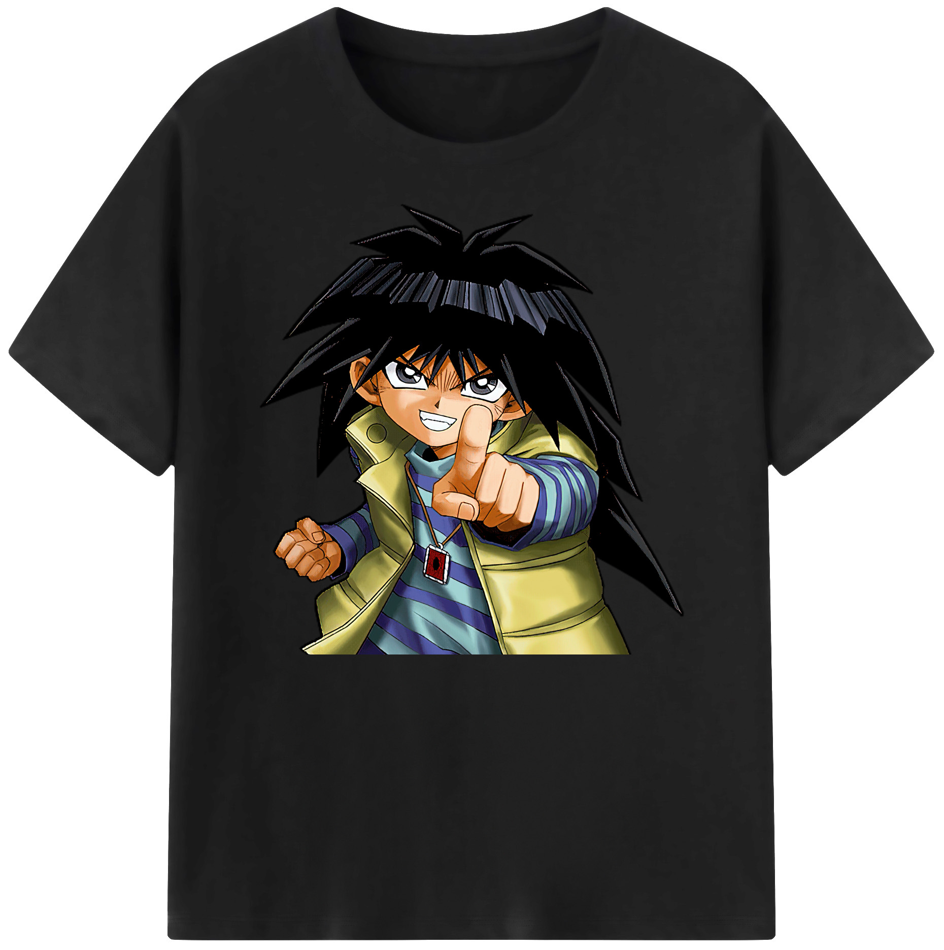 （画像用） 遊☆戯☆王 Yu-Gi-Oh! 綿100％ メンズ半袖Tシャツ｜肌触りやわらか＆通気性