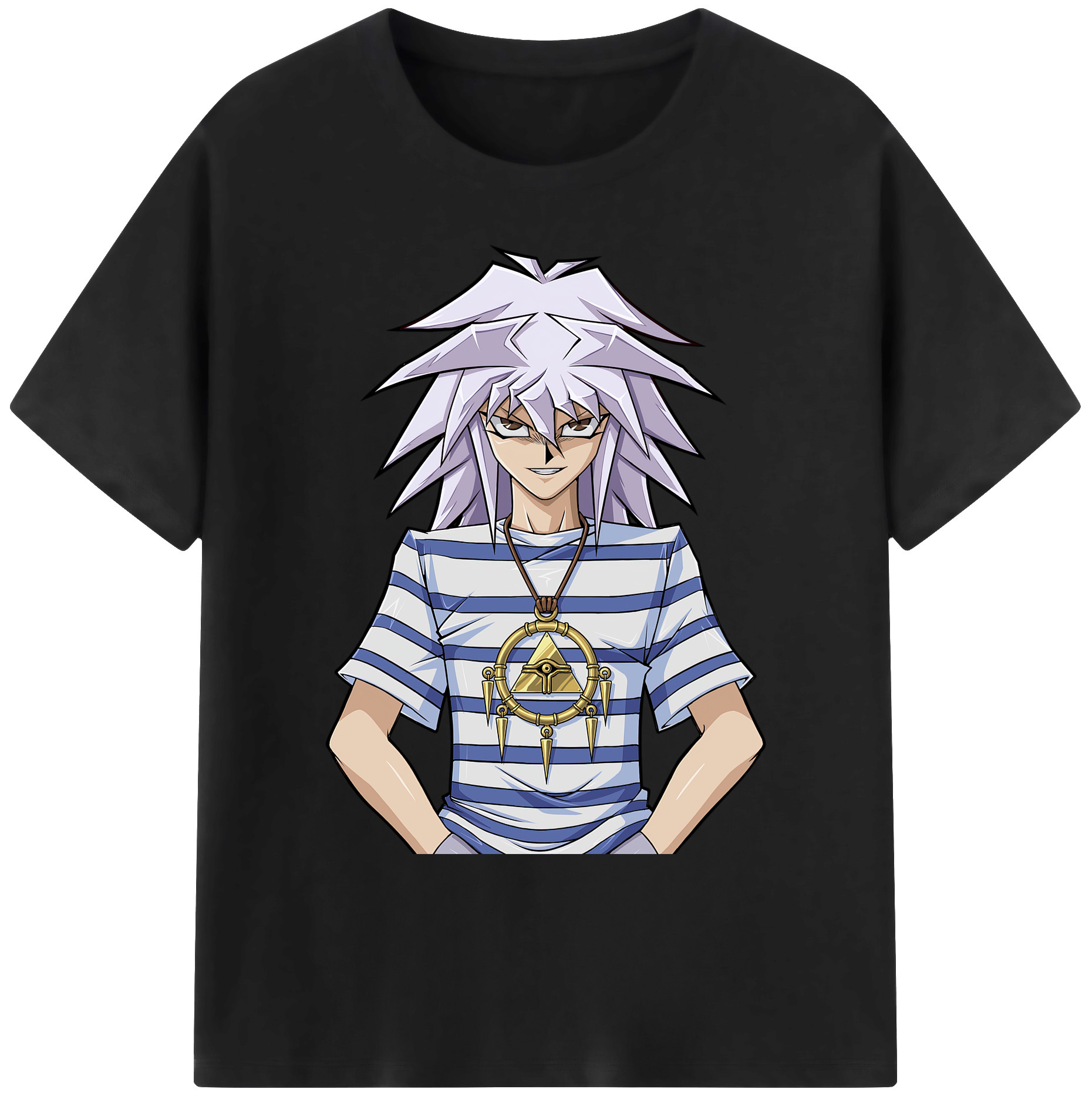 （画像用） 遊☆戯☆王 Yu-Gi-Oh! 綿100％ メンズ半袖Tシャツ｜肌触りやわらか＆通気性