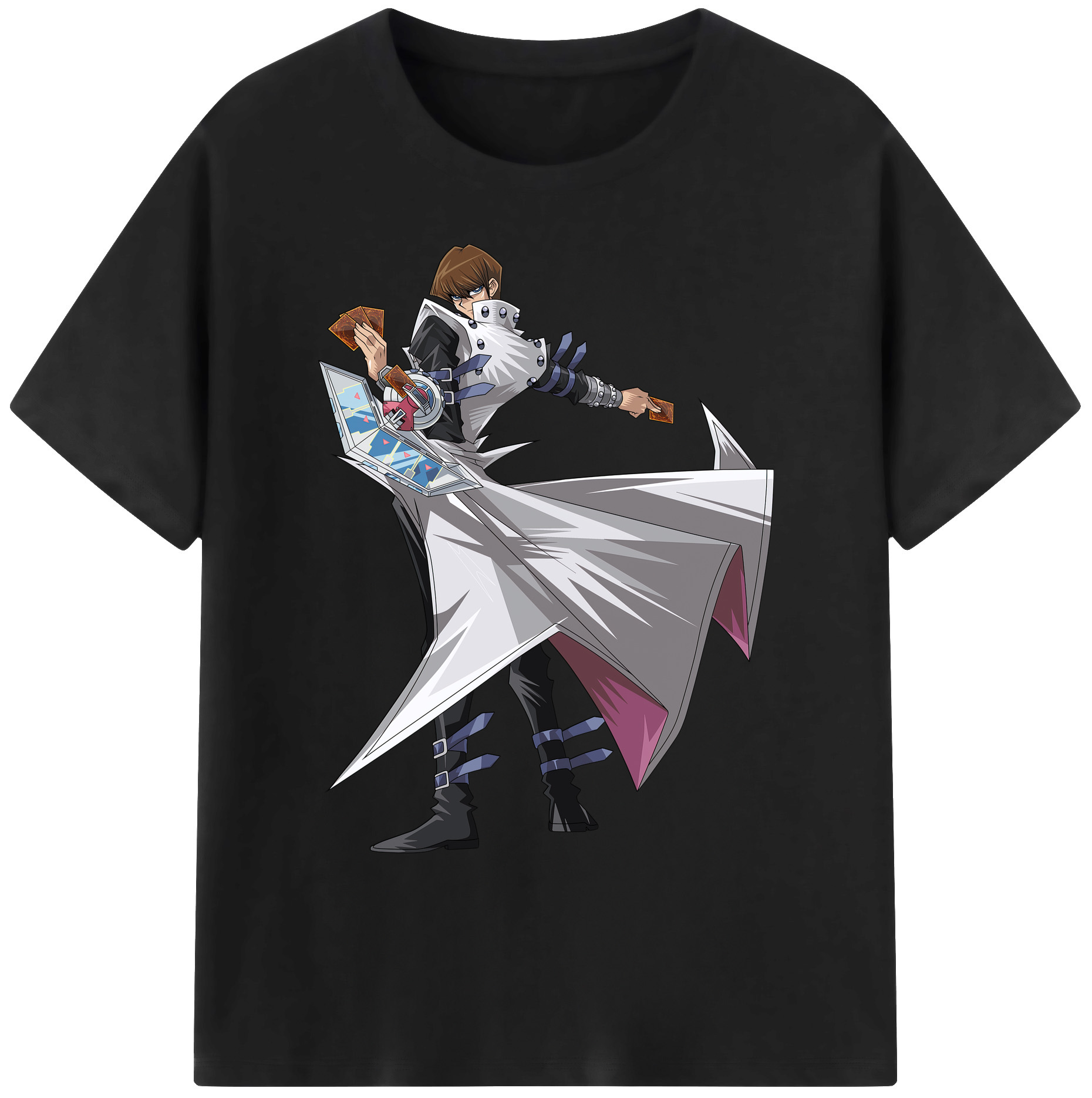 （画像用） 遊☆戯☆王 Yu-Gi-Oh! 綿100％ メンズ半袖Tシャツ｜肌触りやわらか＆通気性