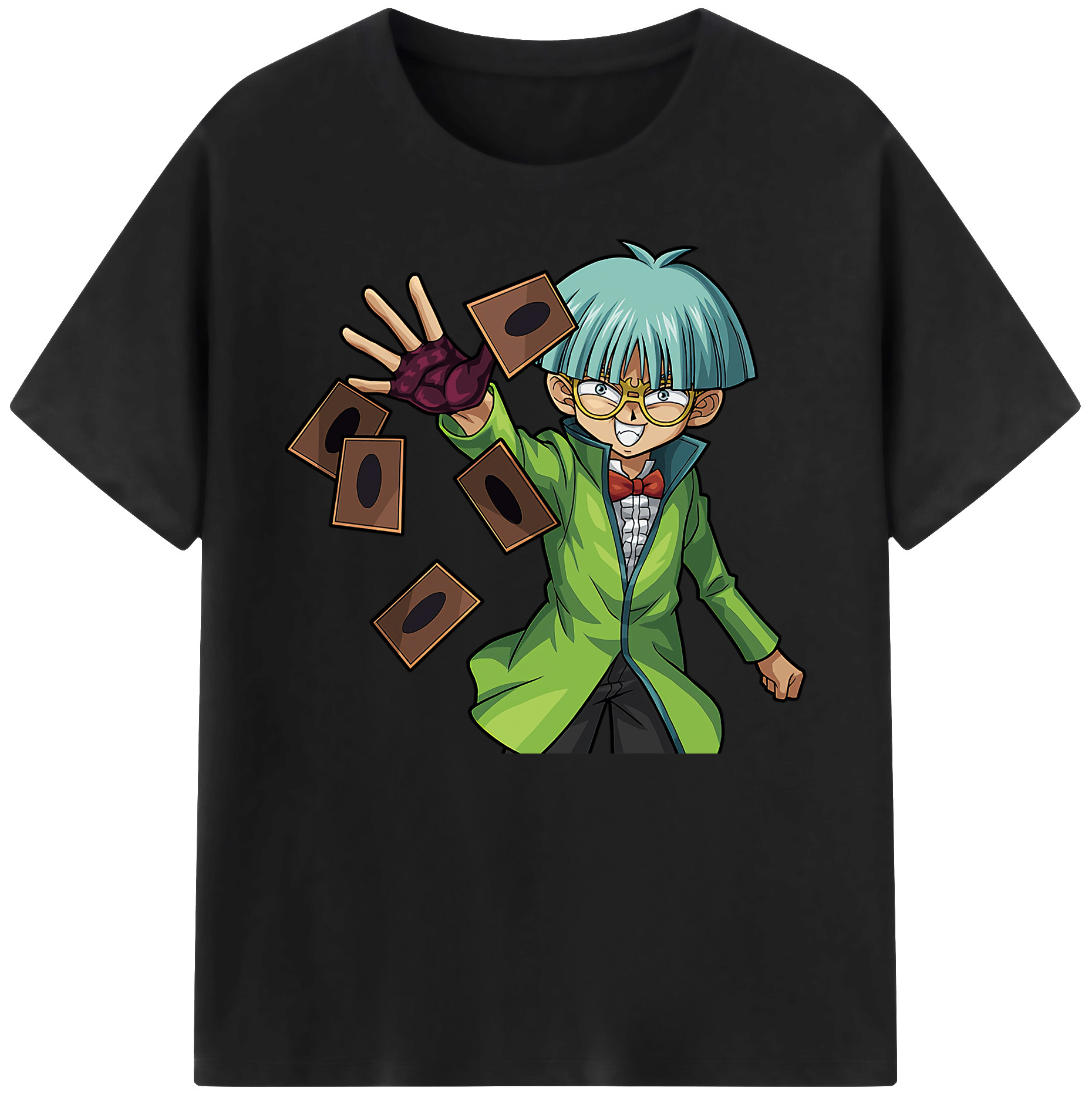 （画像用） 遊☆戯☆王 Yu-Gi-Oh! 綿100％ メンズ半袖Tシャツ｜肌触りやわらか＆通気性