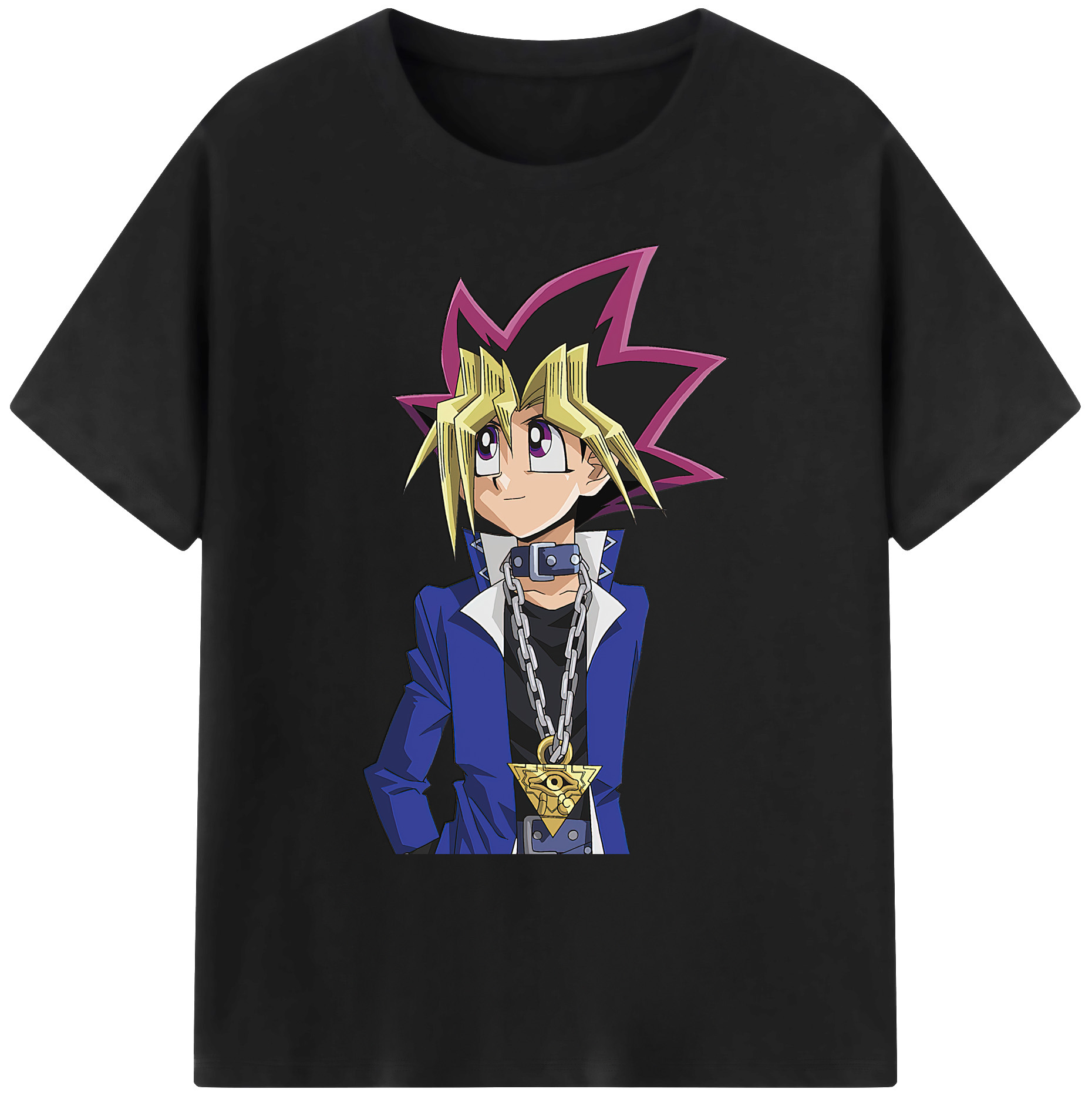 （画像用） 遊☆戯☆王 Yu-Gi-Oh! 綿100％ メンズ半袖Tシャツ｜肌触りやわらか＆通気性