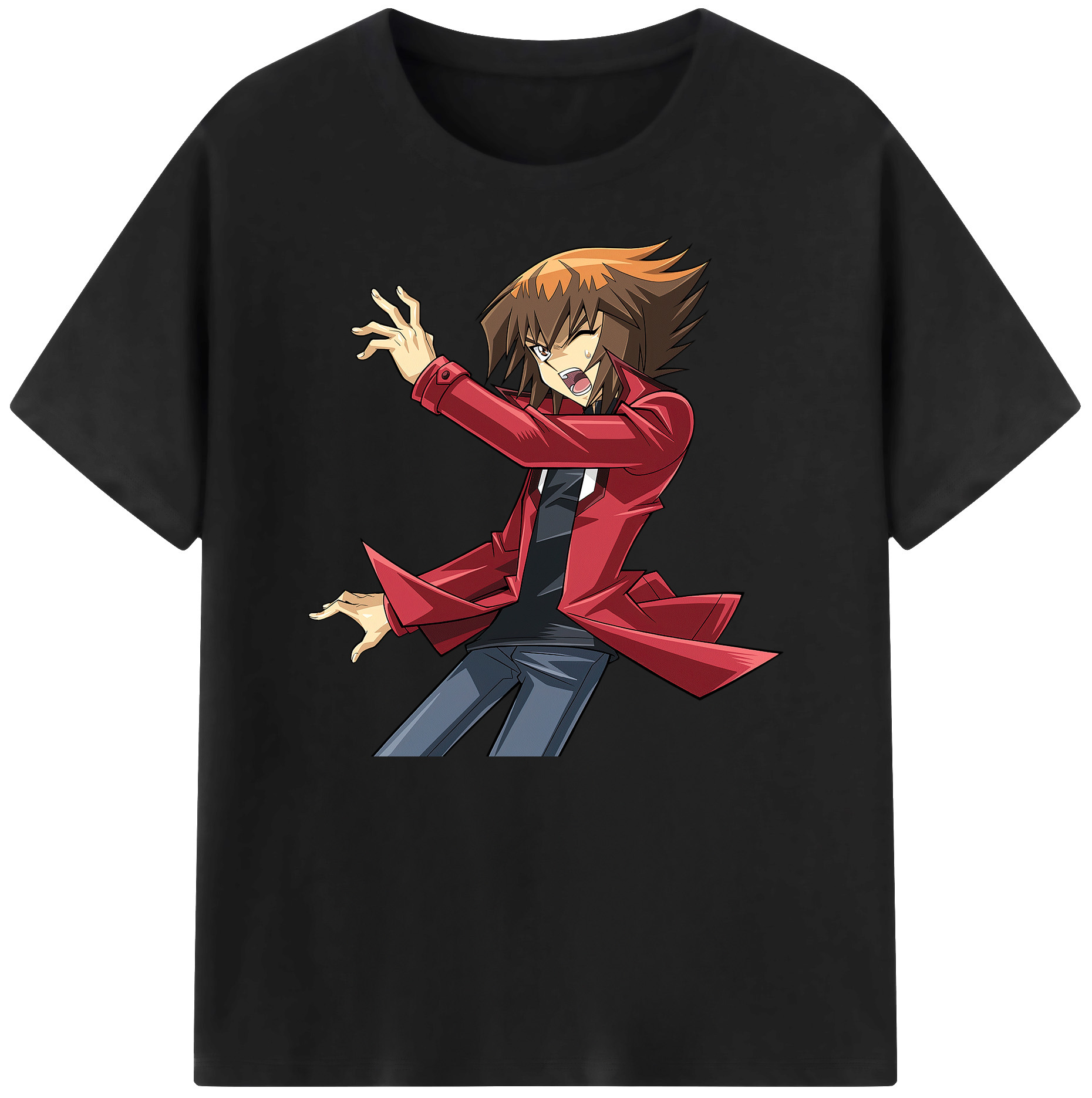 （画像用） 遊☆戯☆王 Yu-Gi-Oh! 綿100％ メンズ半袖Tシャツ｜肌触りやわらか＆通気性