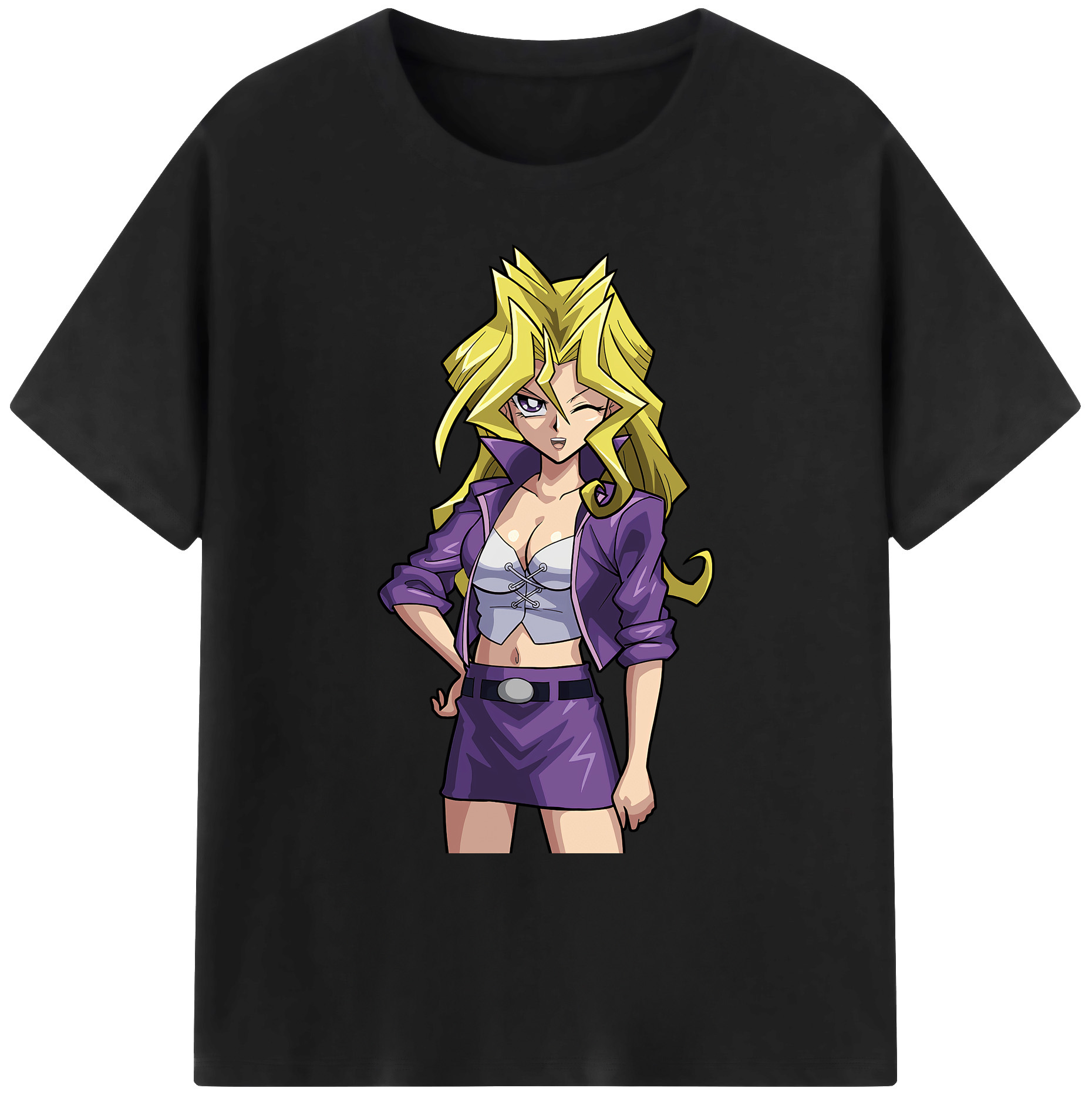 遊☆戯☆王 Yu-Gi-Oh! 綿100％ メンズ半袖Tシャツ｜肌触りやわらか＆通気性