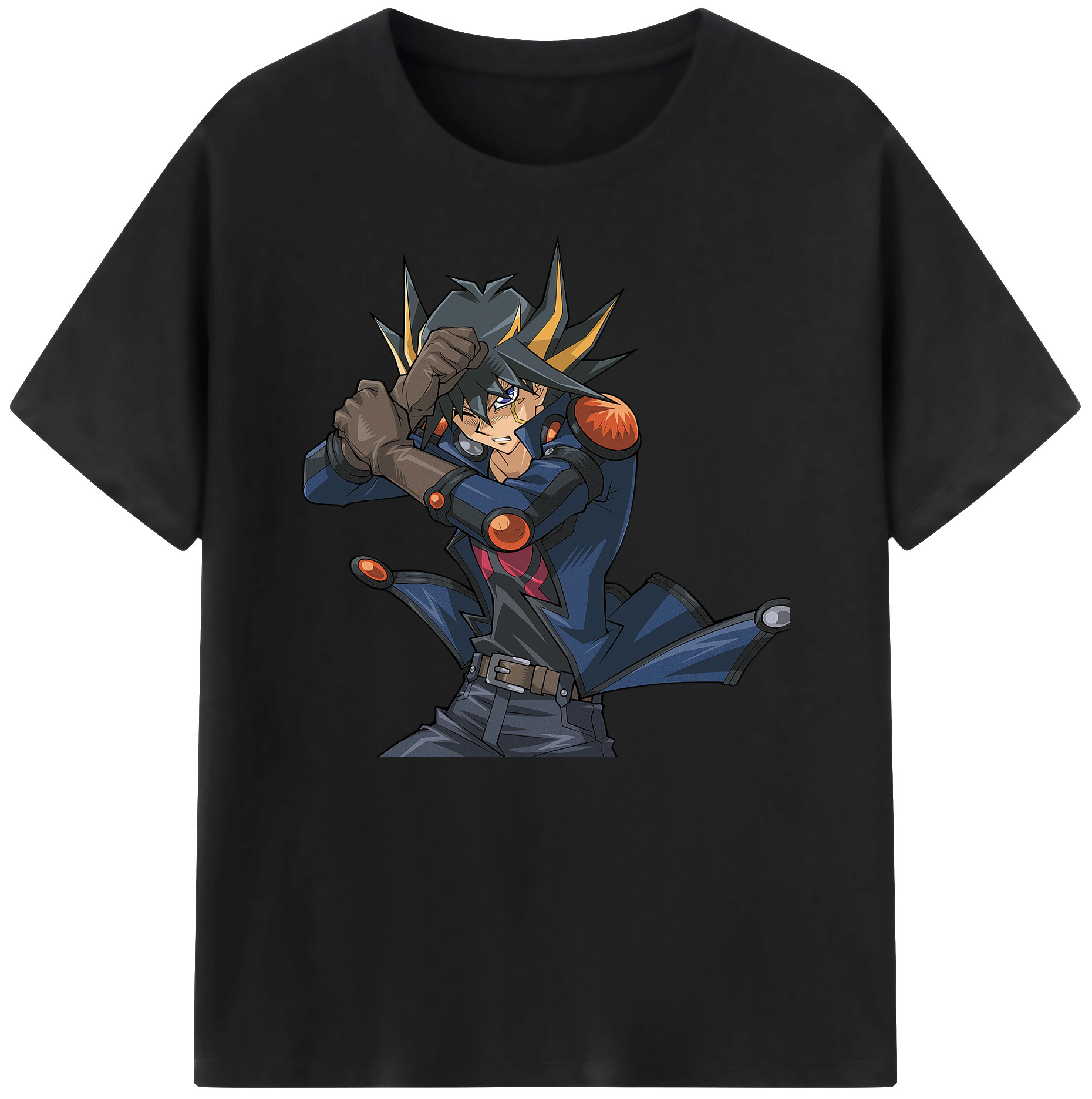 （画像用） 遊☆戯☆王 Yu-Gi-Oh! 綿100％ メンズ半袖Tシャツ｜肌触りやわらか＆通気性